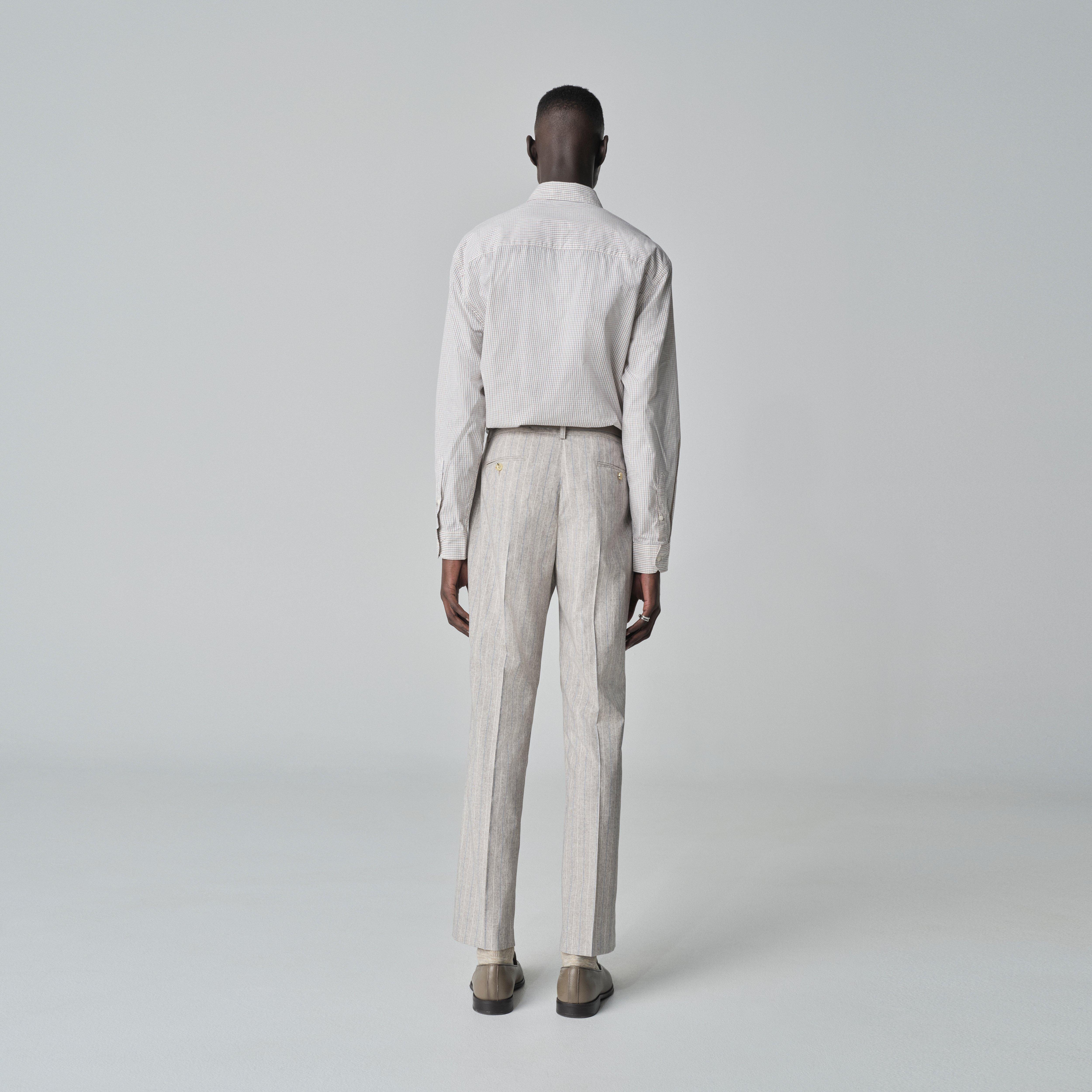 Product thumbnail 2 Cream pants - Montella Striped Design from Seasonal Indochino Collection