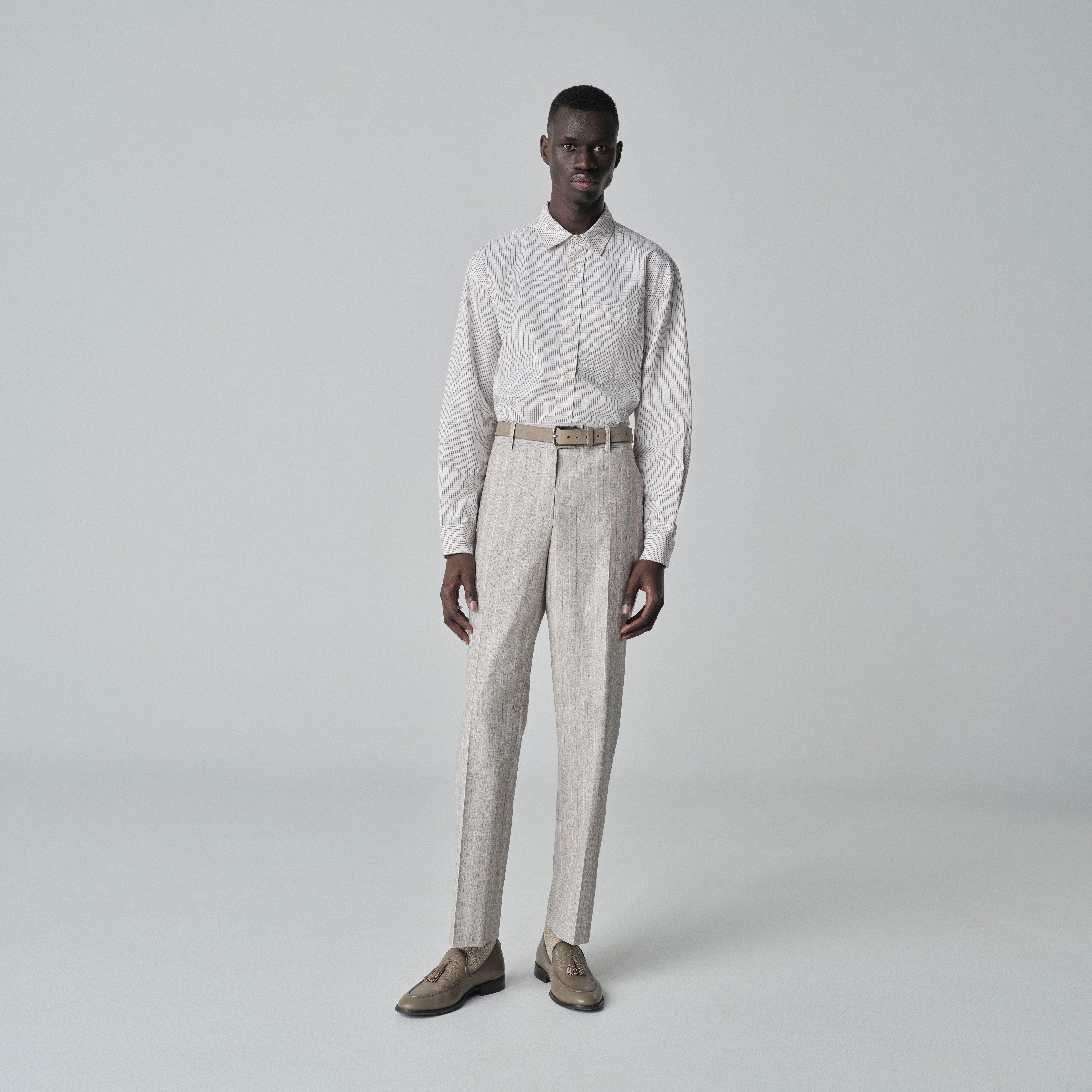 Product thumbnail 3 Cream suit - Montella Striped Design from Spring / Summer Indochino Collection