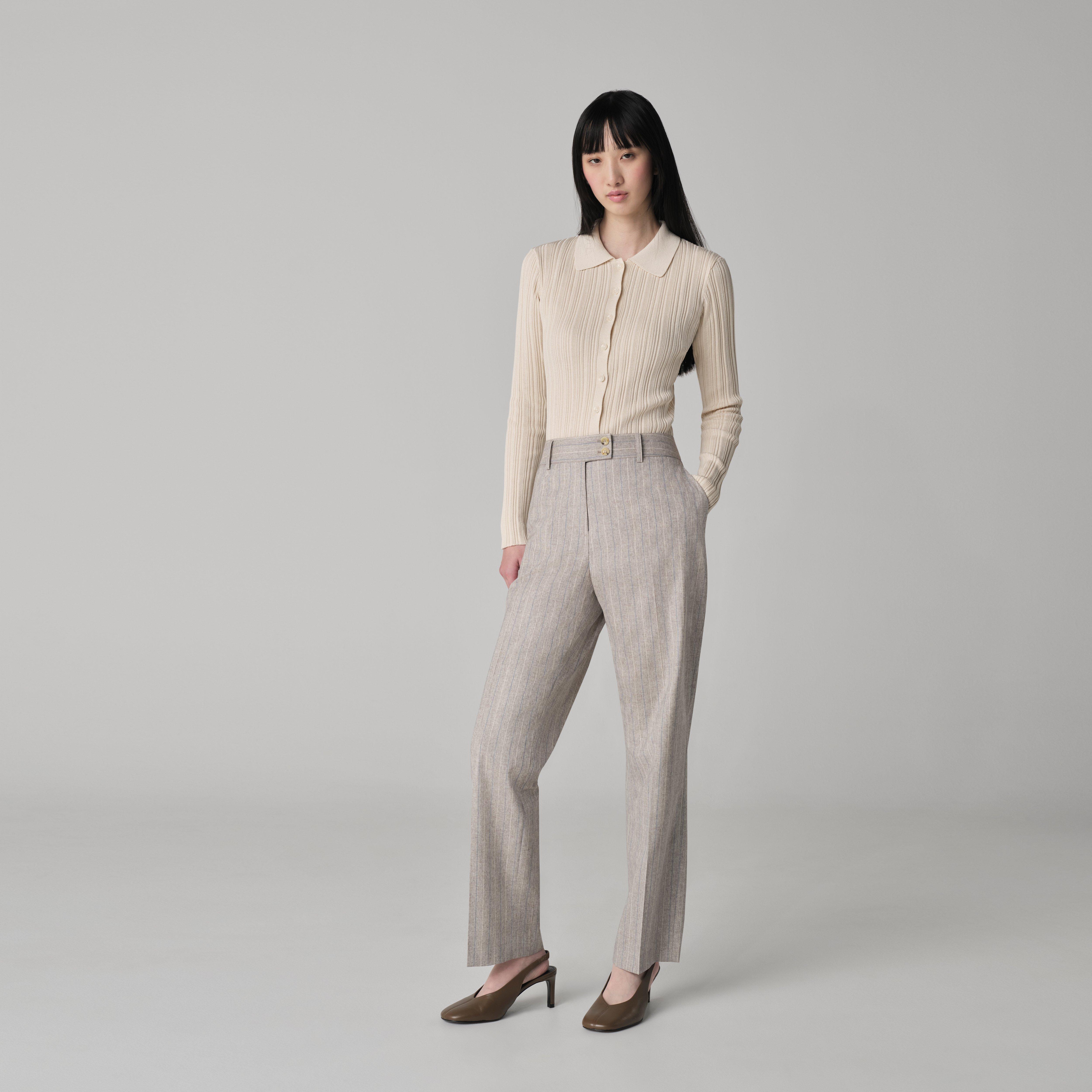 Product thumbnail 3 Cream suit women - Montella Striped Design from Spring / Summer Indochino Collection