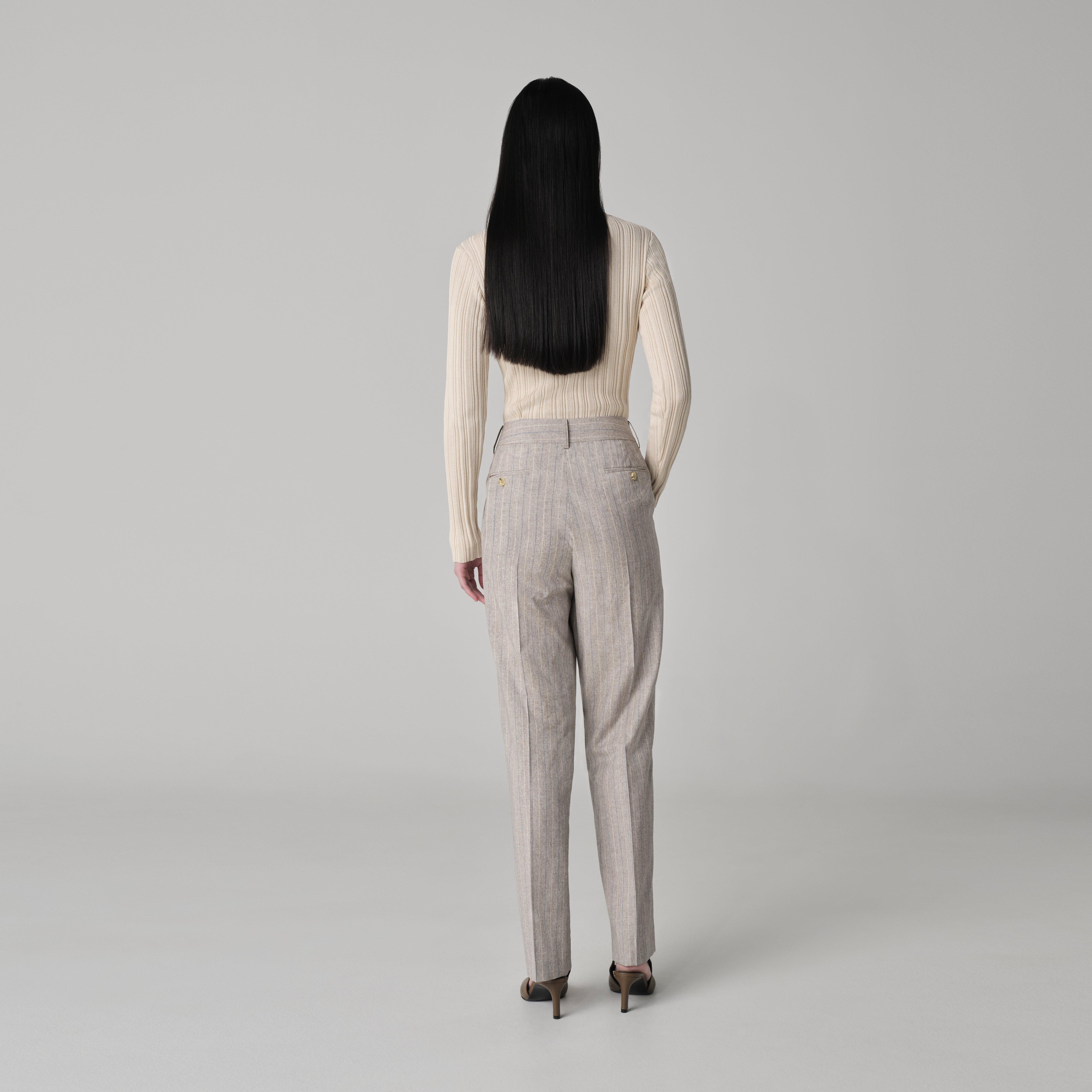 Product thumbnail 4 Cream suit women - Montella Striped Design from Spring / Summer Indochino Collection