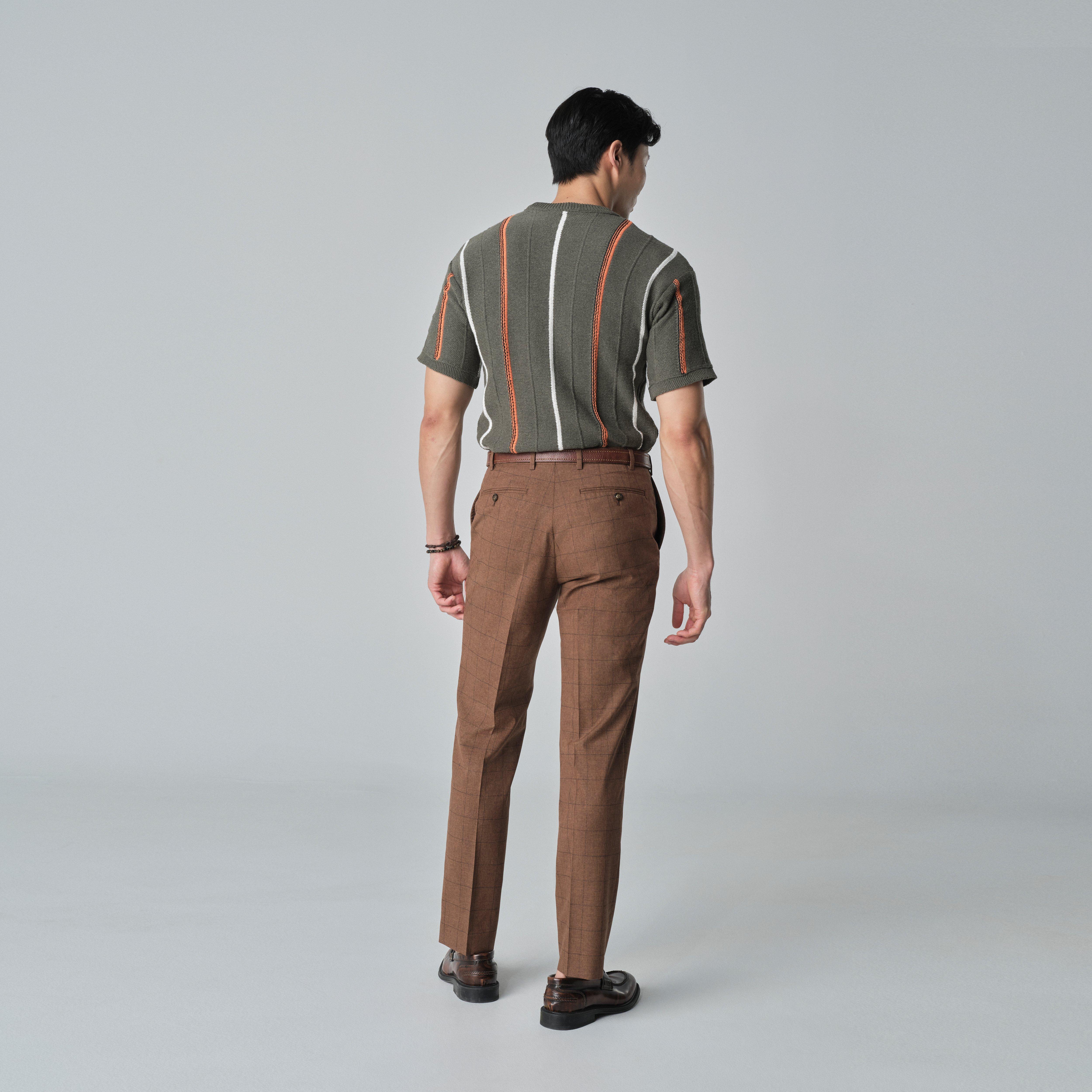 Product thumbnail 4 Brown suit - Montella Checked Design from Spring / Summer Indochino Collection