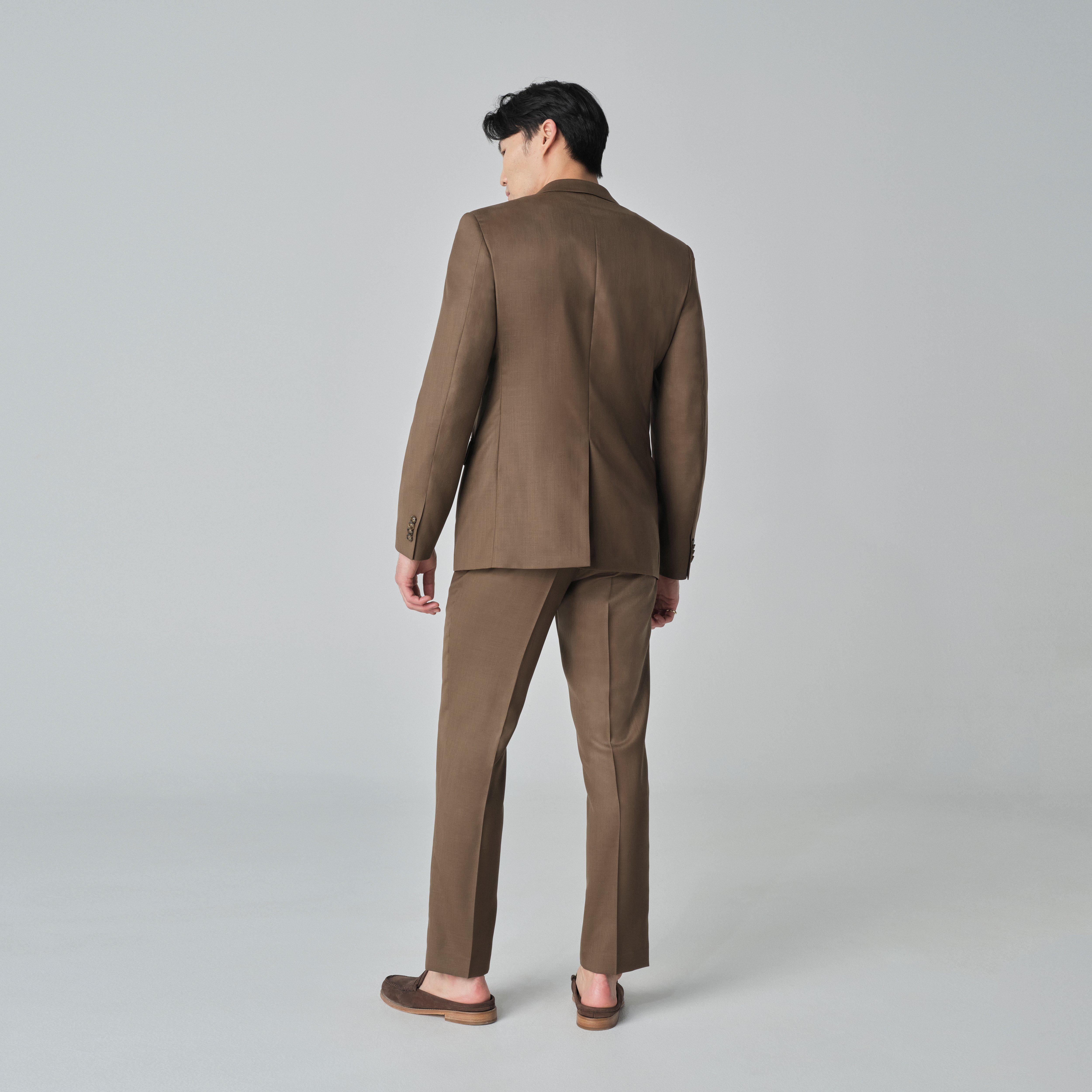 Product thumbnail 2 Brown suit - Odell Solid Design from Spring / Summer Indochino Collection
