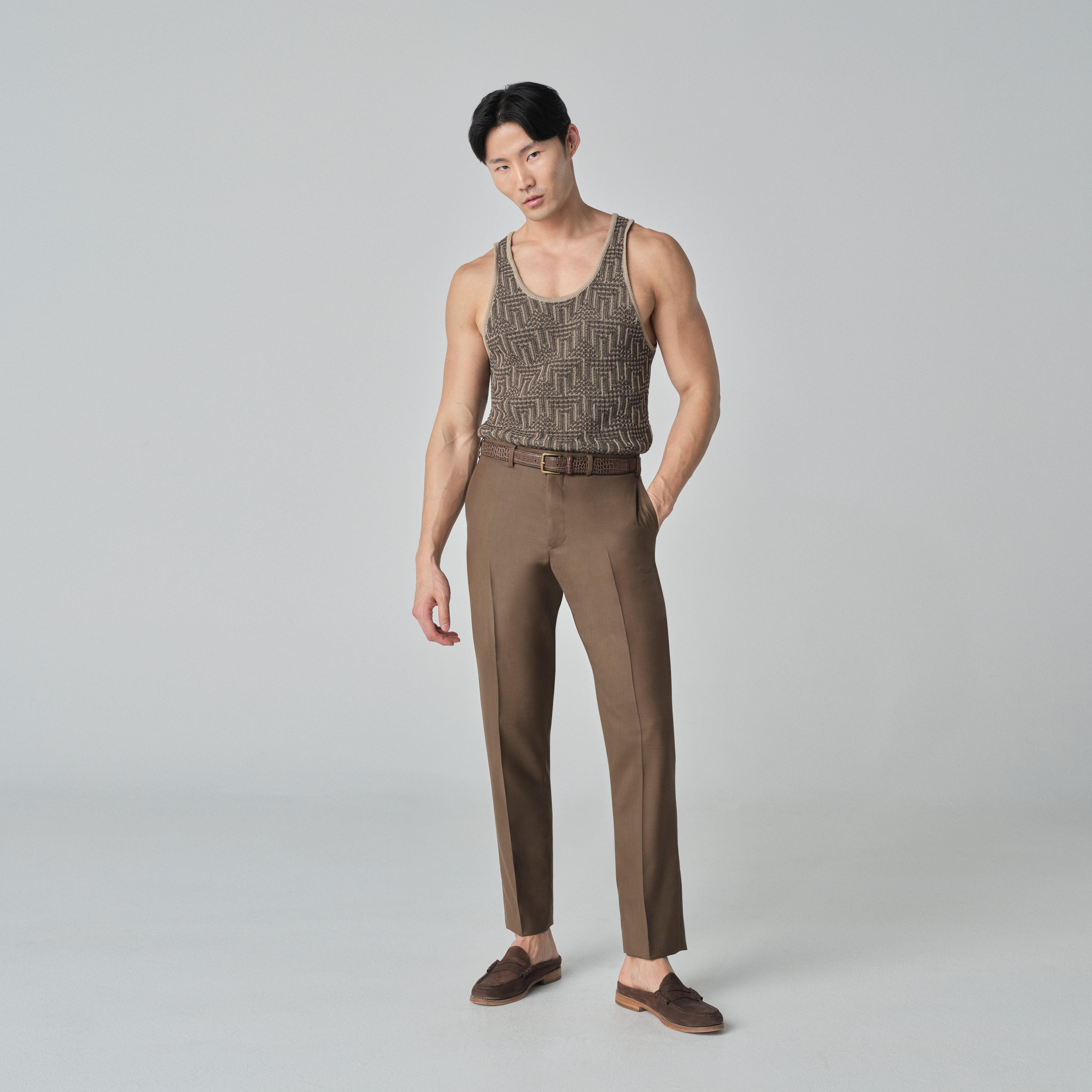 Product thumbnail 3 Brown suit - Odell Solid Design from Spring / Summer Indochino Collection