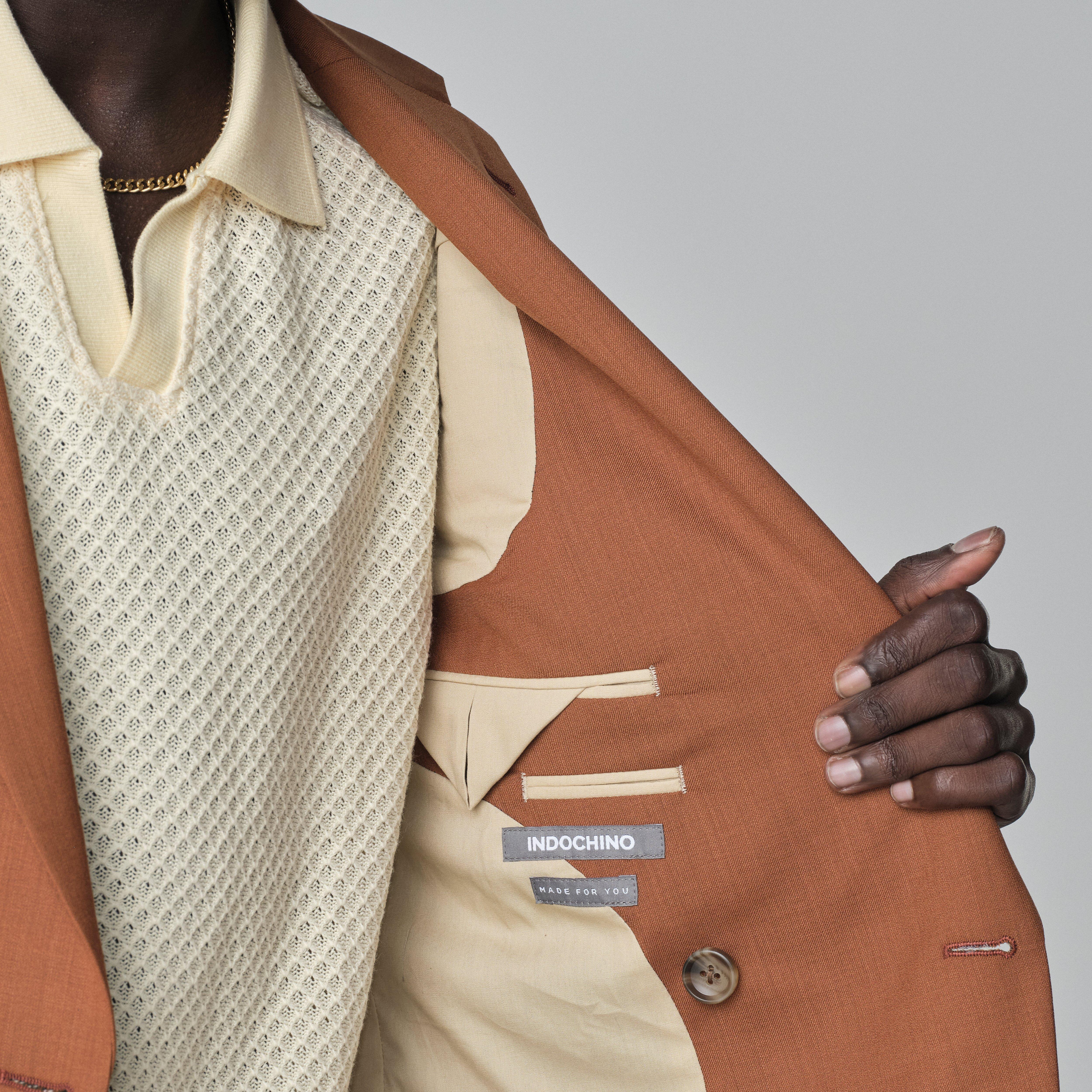 Product thumbnail 5 Orange suit - Odell Solid Design from Spring / Summer Indochino Collection