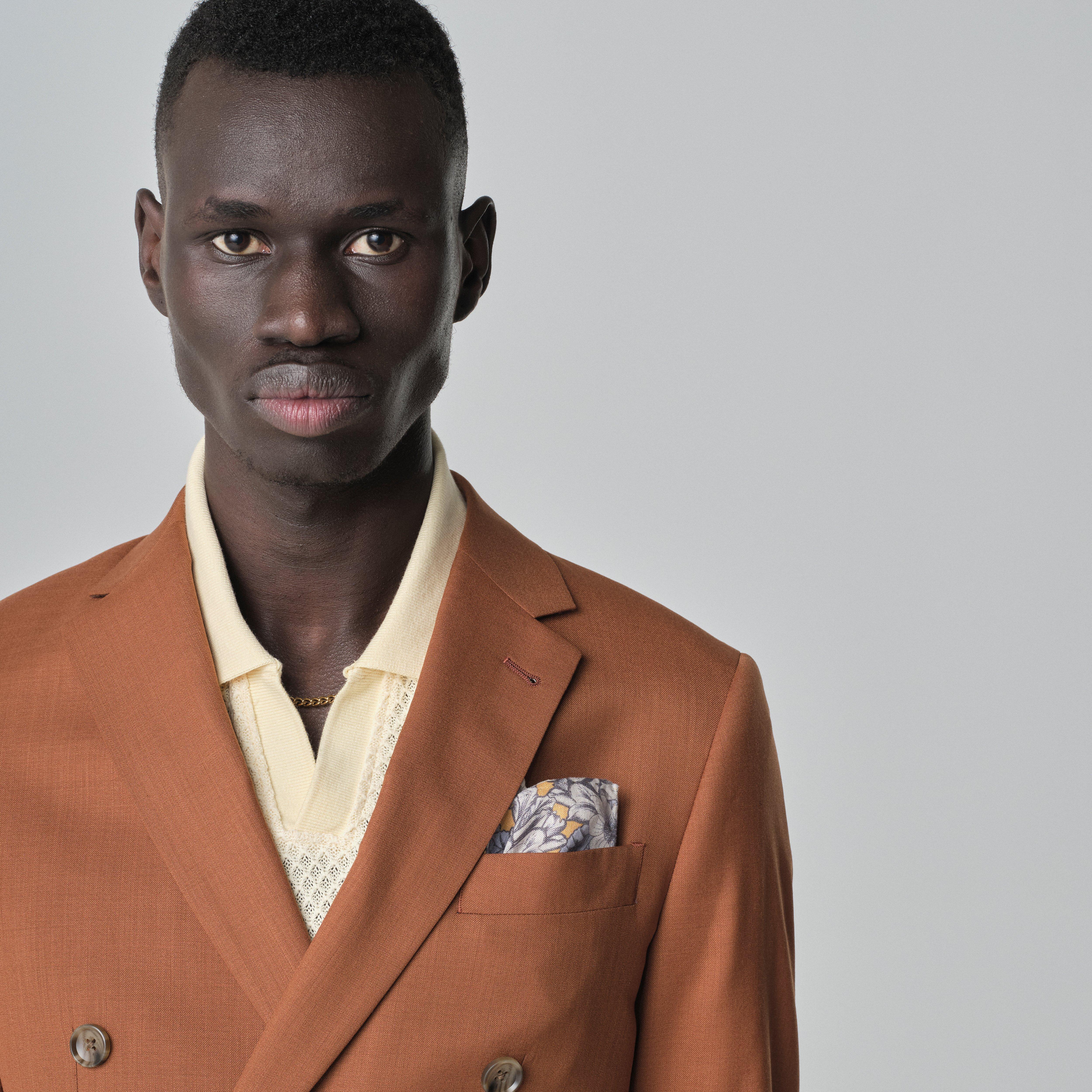 Product thumbnail 6 Orange suit - Odell Solid Design from Spring / Summer Indochino Collection