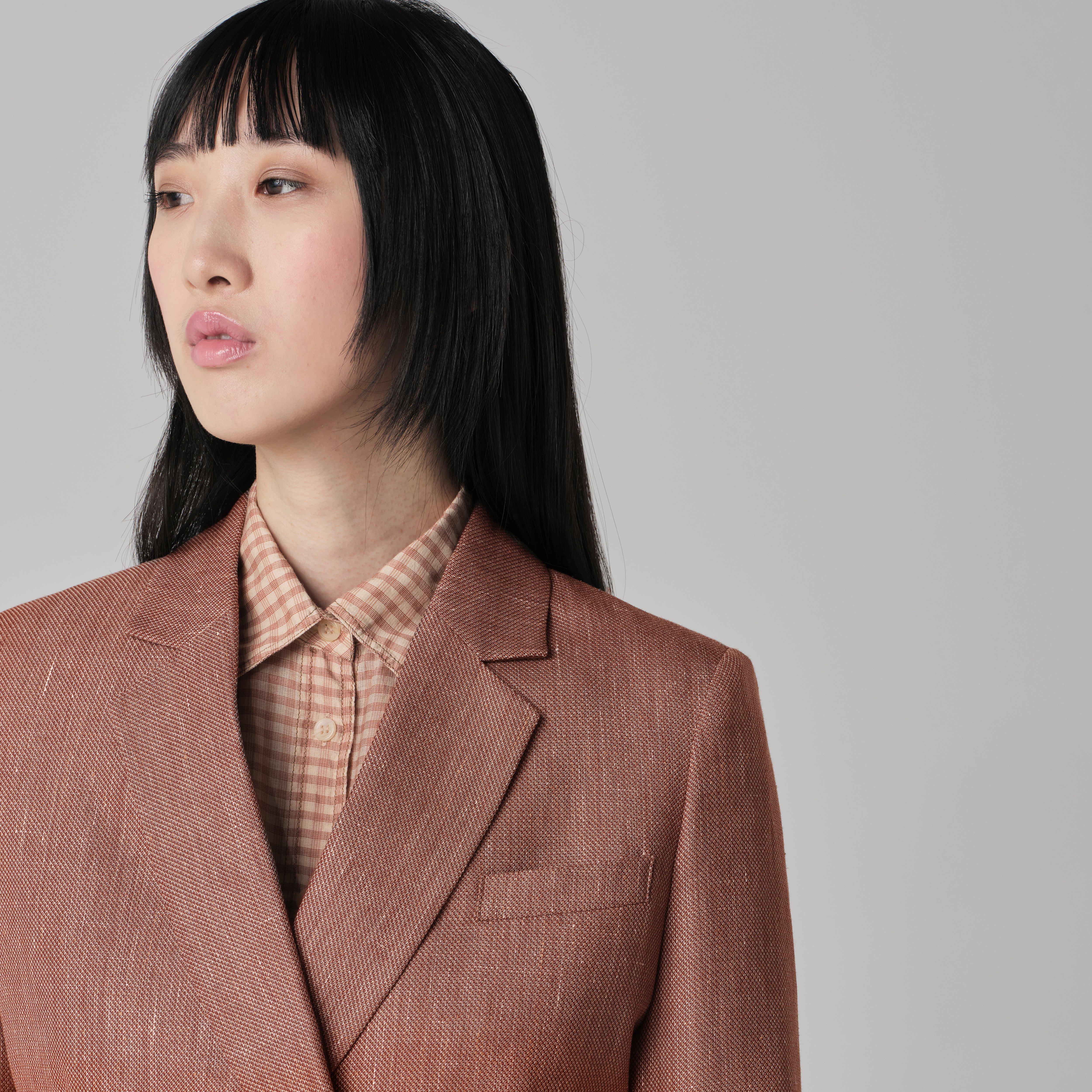 Product thumbnail 4 Orange blazer women - Outwell Plaid Design from Spring / Summer Indochino Collection