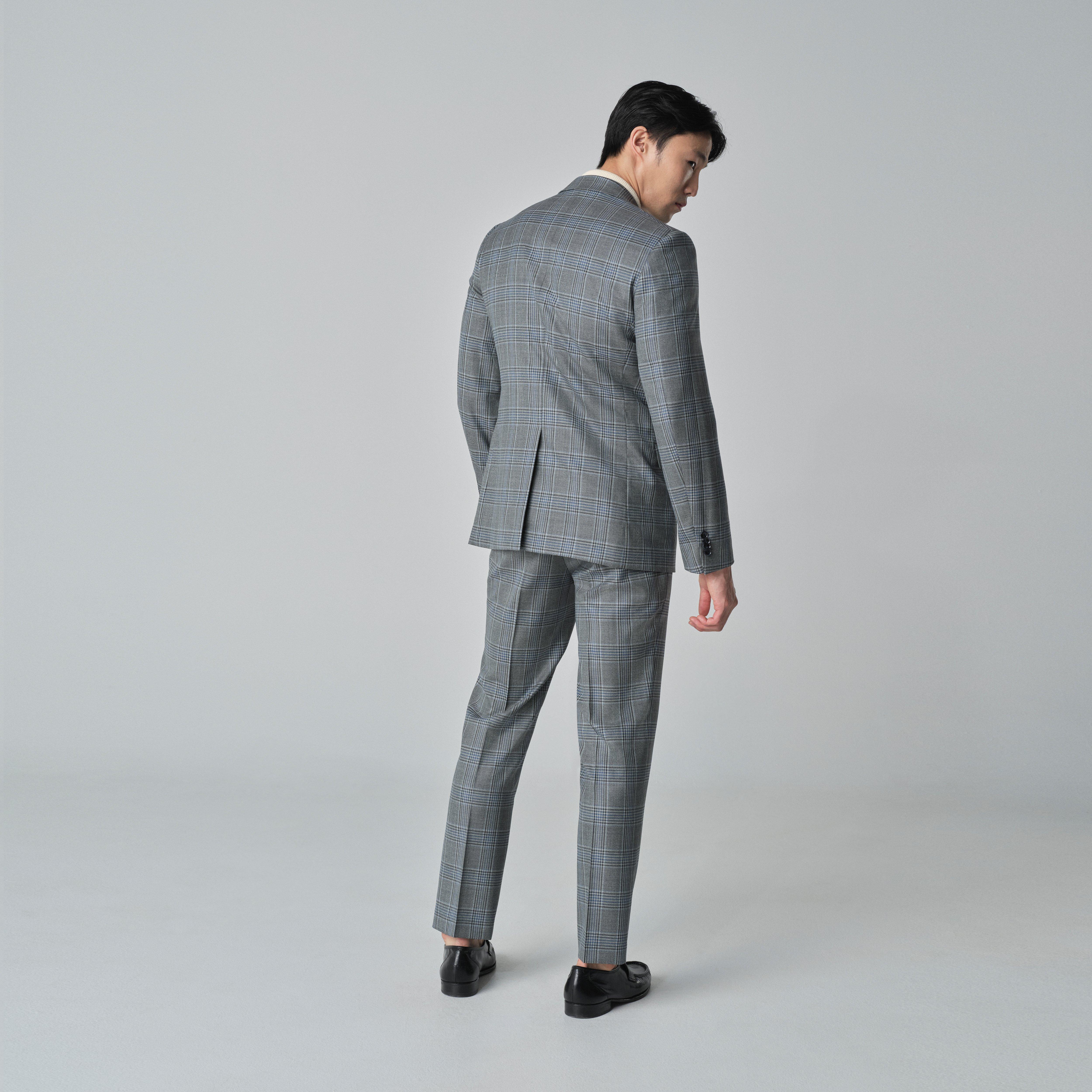 Product thumbnail 2 Green blazer - Quadring Checked Design from Spring / Summer Indochino Collection