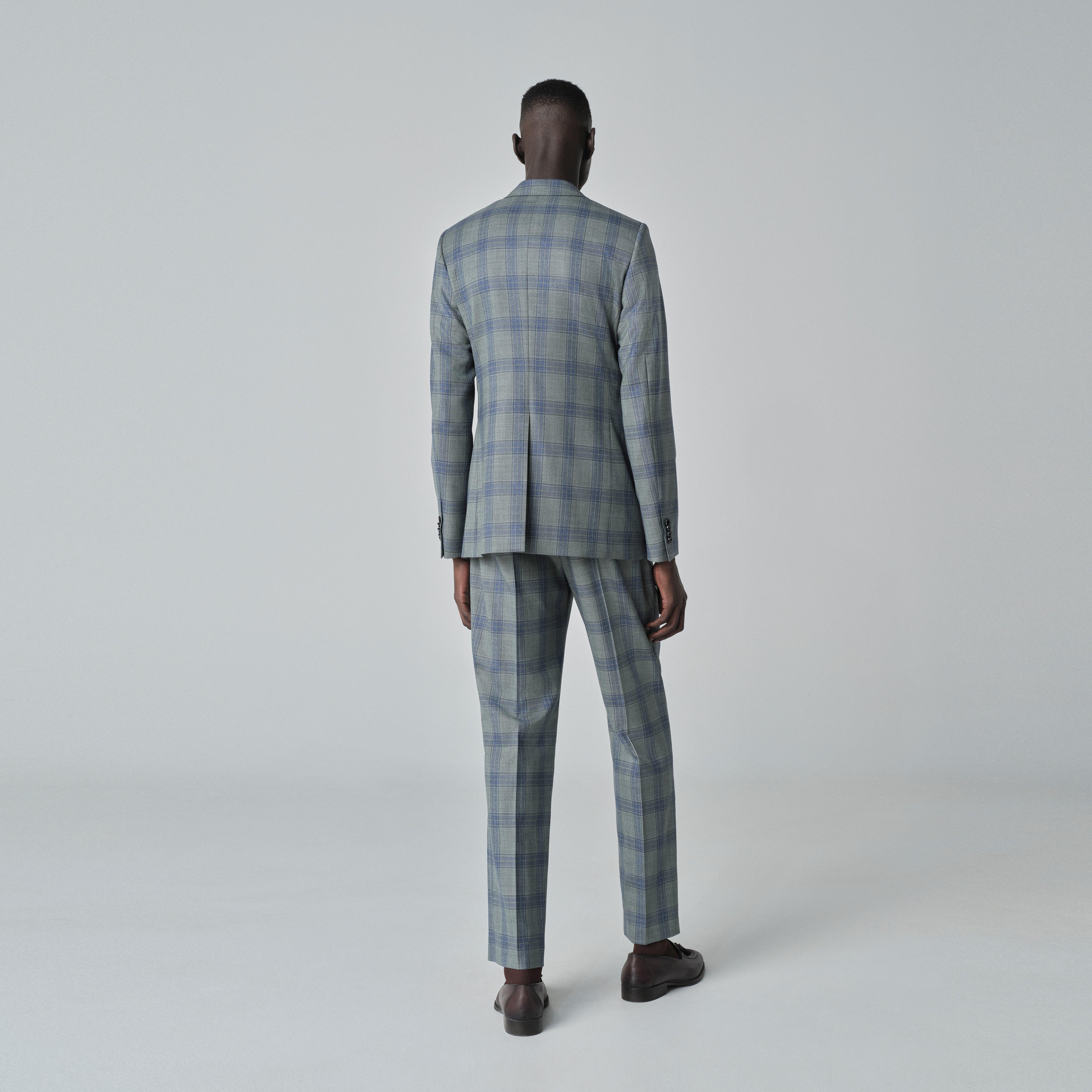 Product thumbnail 2 Green blazer - Quadring Plaid Design from Spring / Summer Indochino Collection