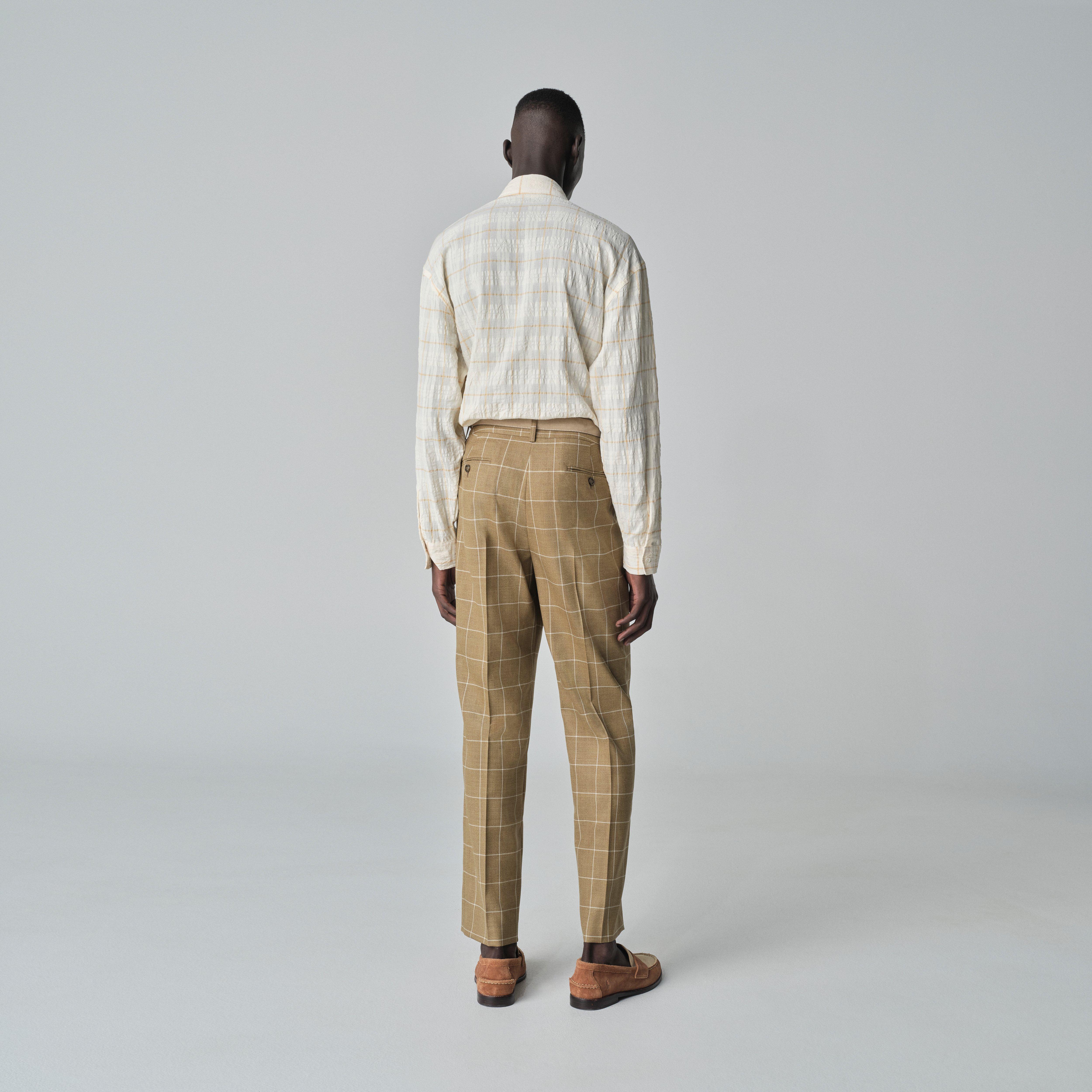 Product thumbnail 2 Camel pants - Queensbury Checked Design from Seasonal Indochino Collection