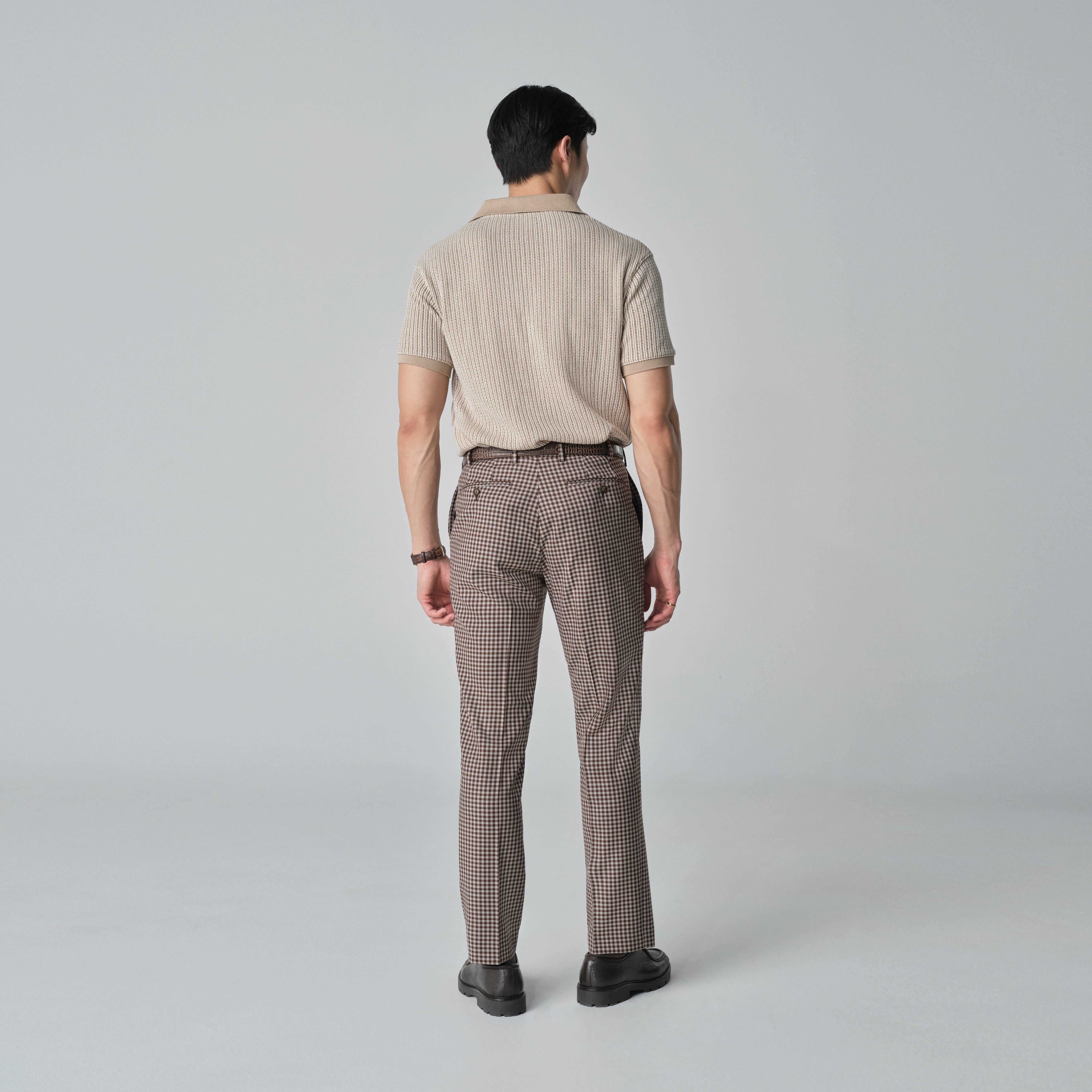 Product thumbnail 2 Brown pants - Quidhampton Checked Design from Seasonal Indochino Collection