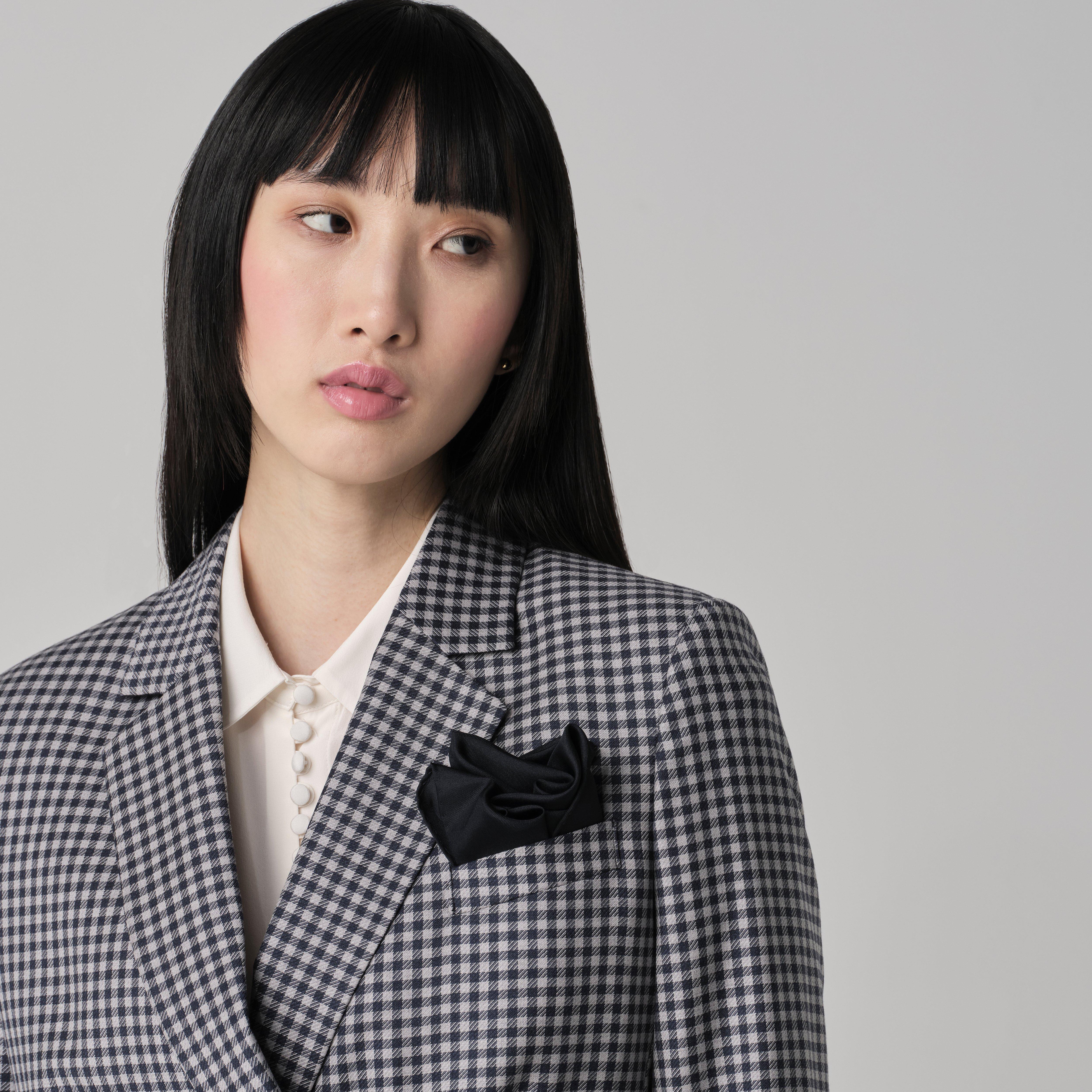 Product thumbnail 4 Navy blazer women - Quidhampton Checked Design from Spring / Summer Indochino Collection