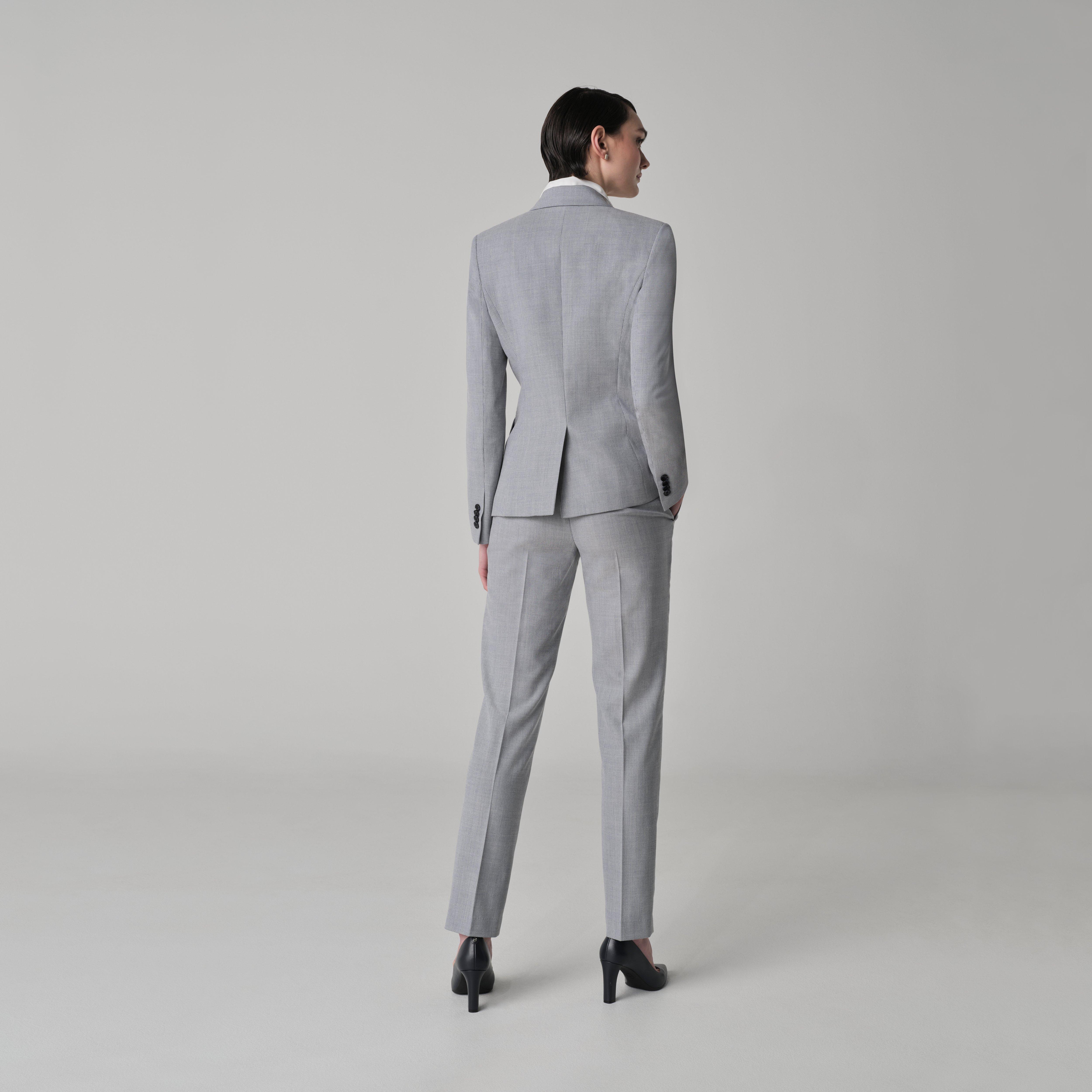 Product thumbnail 2 Blue blazer women - Quilton Solid Design from Spring / Summer Indochino Collection