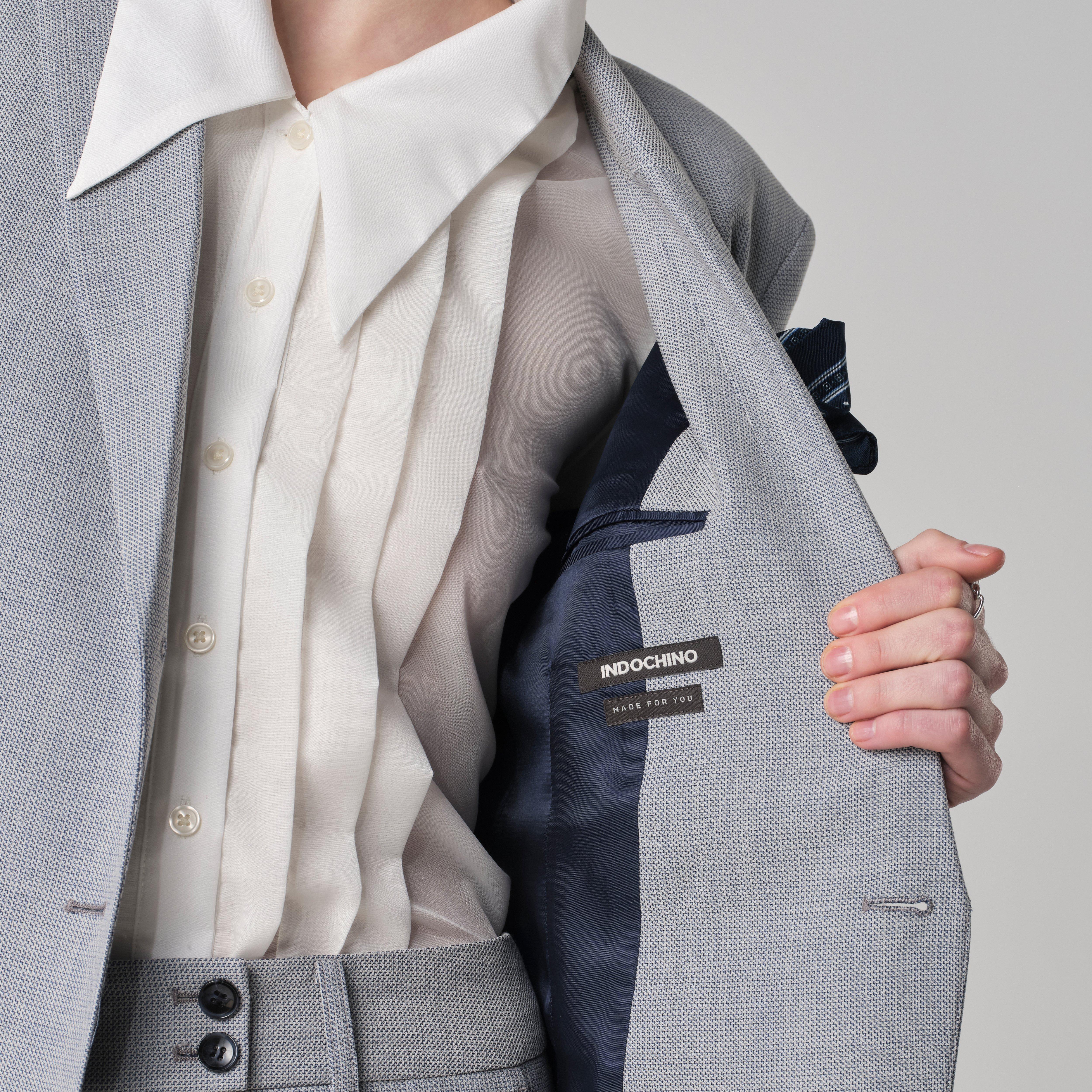 Product thumbnail 3 Blue blazer women - Quilton Solid Design from Spring / Summer Indochino Collection