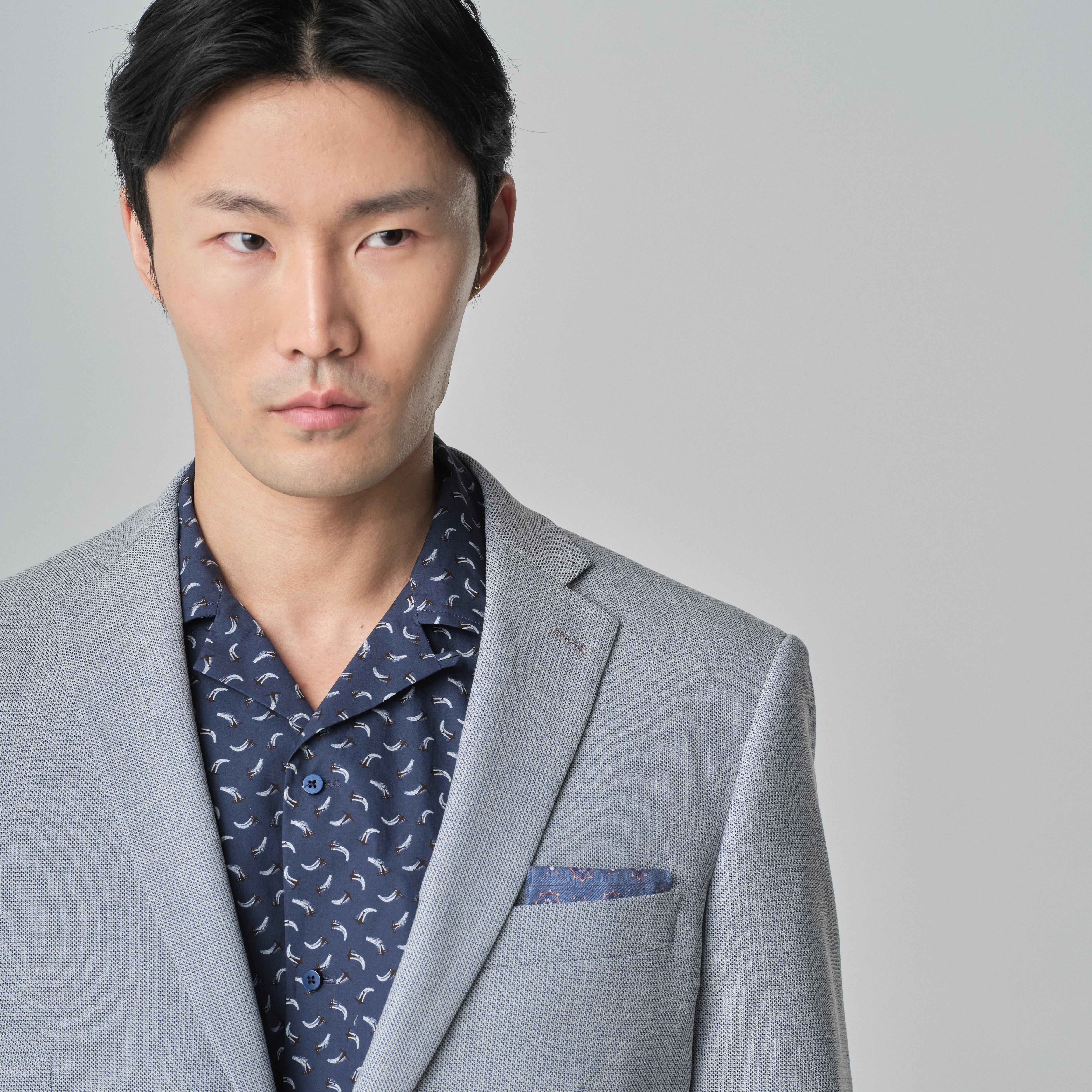 Product thumbnail 6 Blue suit - Quilton Solid Design from Spring / Summer Indochino Collection