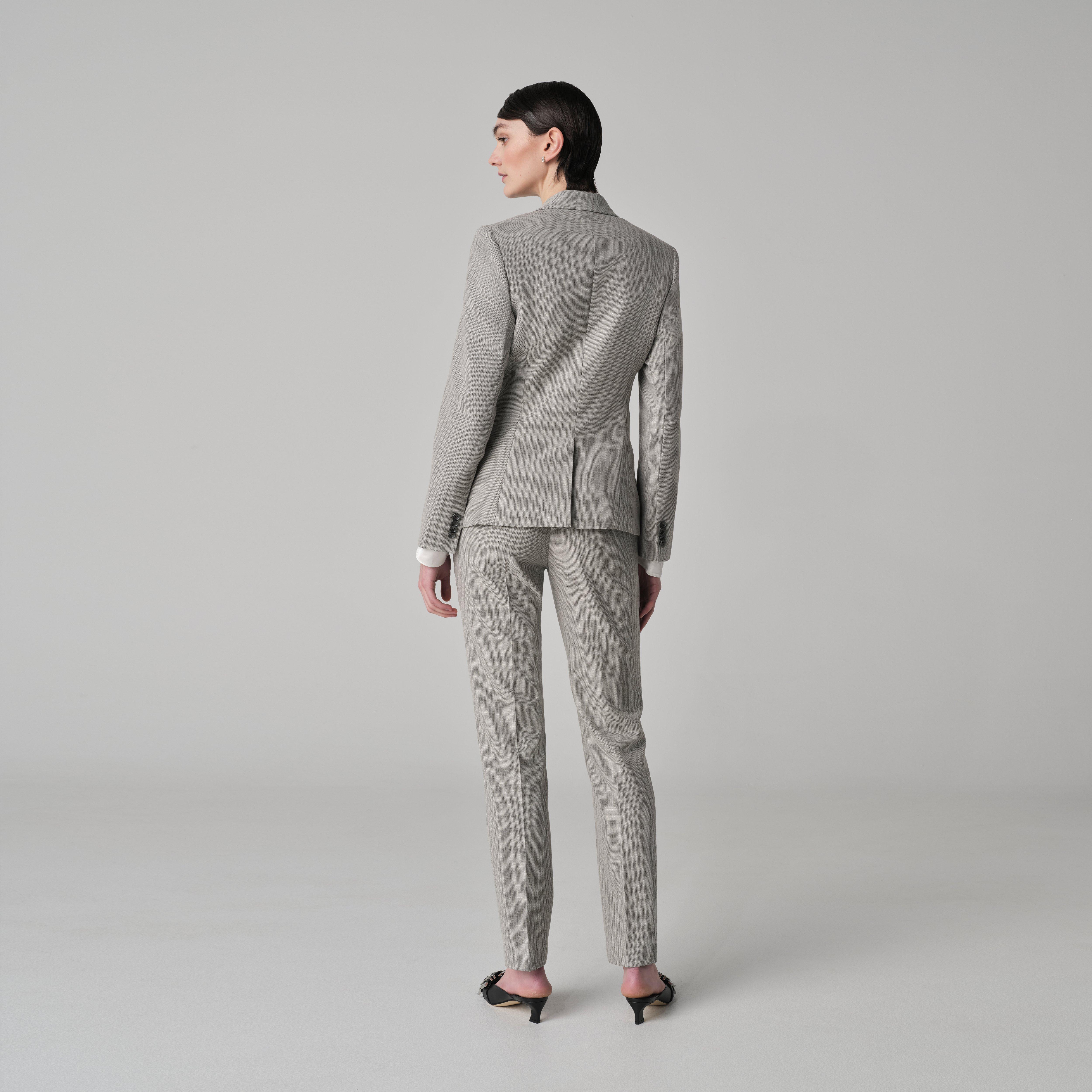 Product thumbnail 2 Gray blazer women - Quilton Solid Design from Spring / Summer Indochino Collection