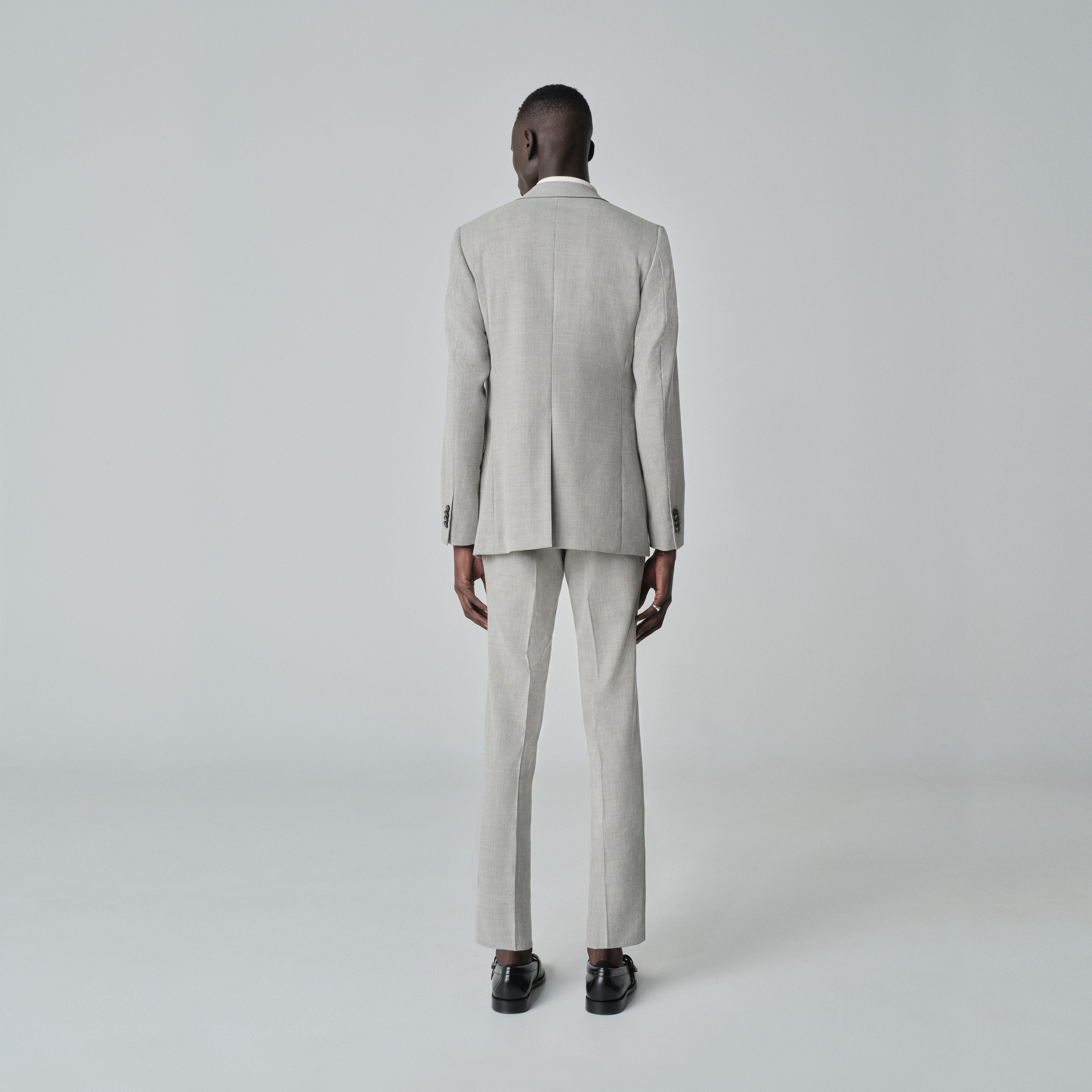 Product thumbnail 2 Gray suit - Quilton Solid Design from Spring / Summer Indochino Collection