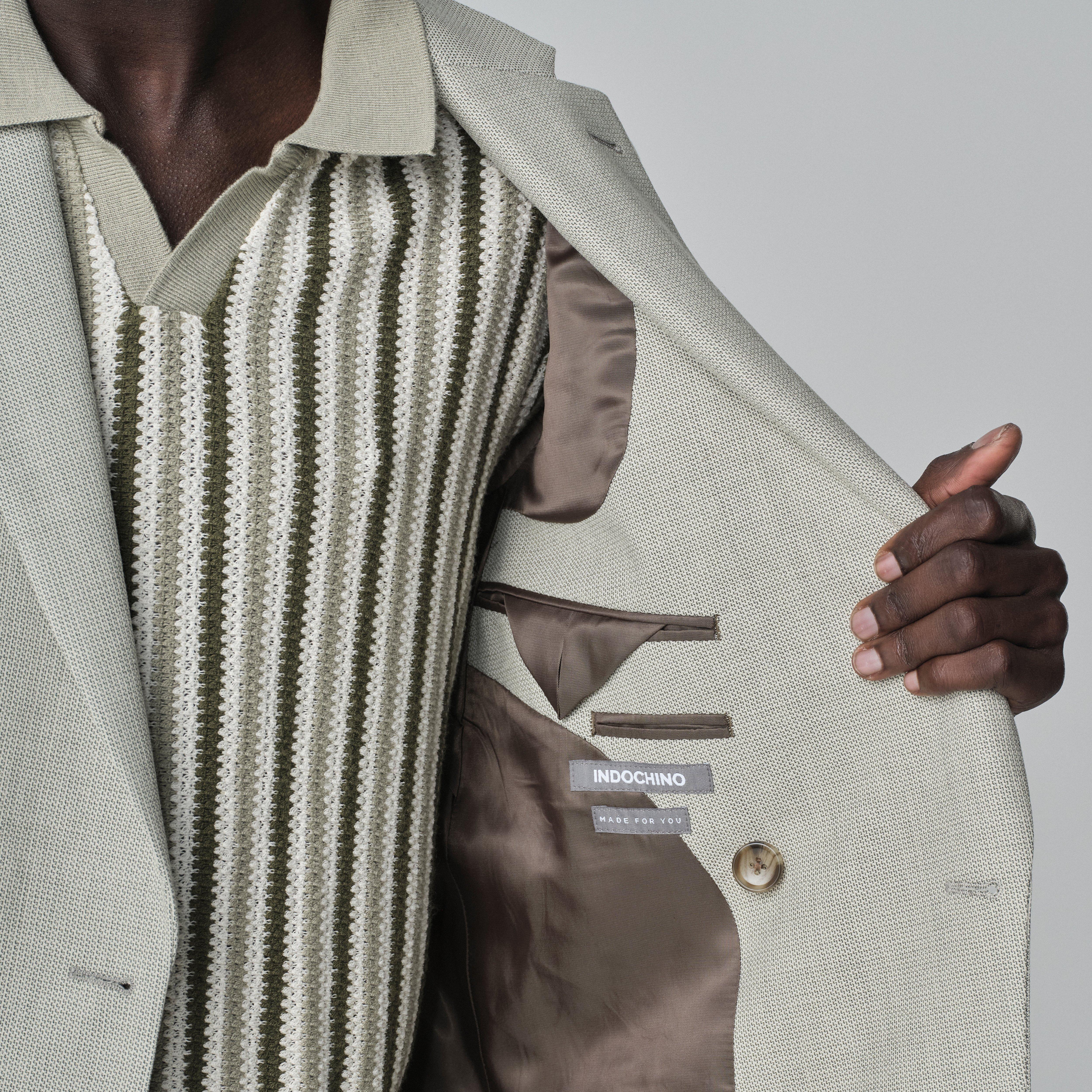 Product thumbnail 3 Green blazer - Quilton Solid Design from Spring / Summer Indochino Collection