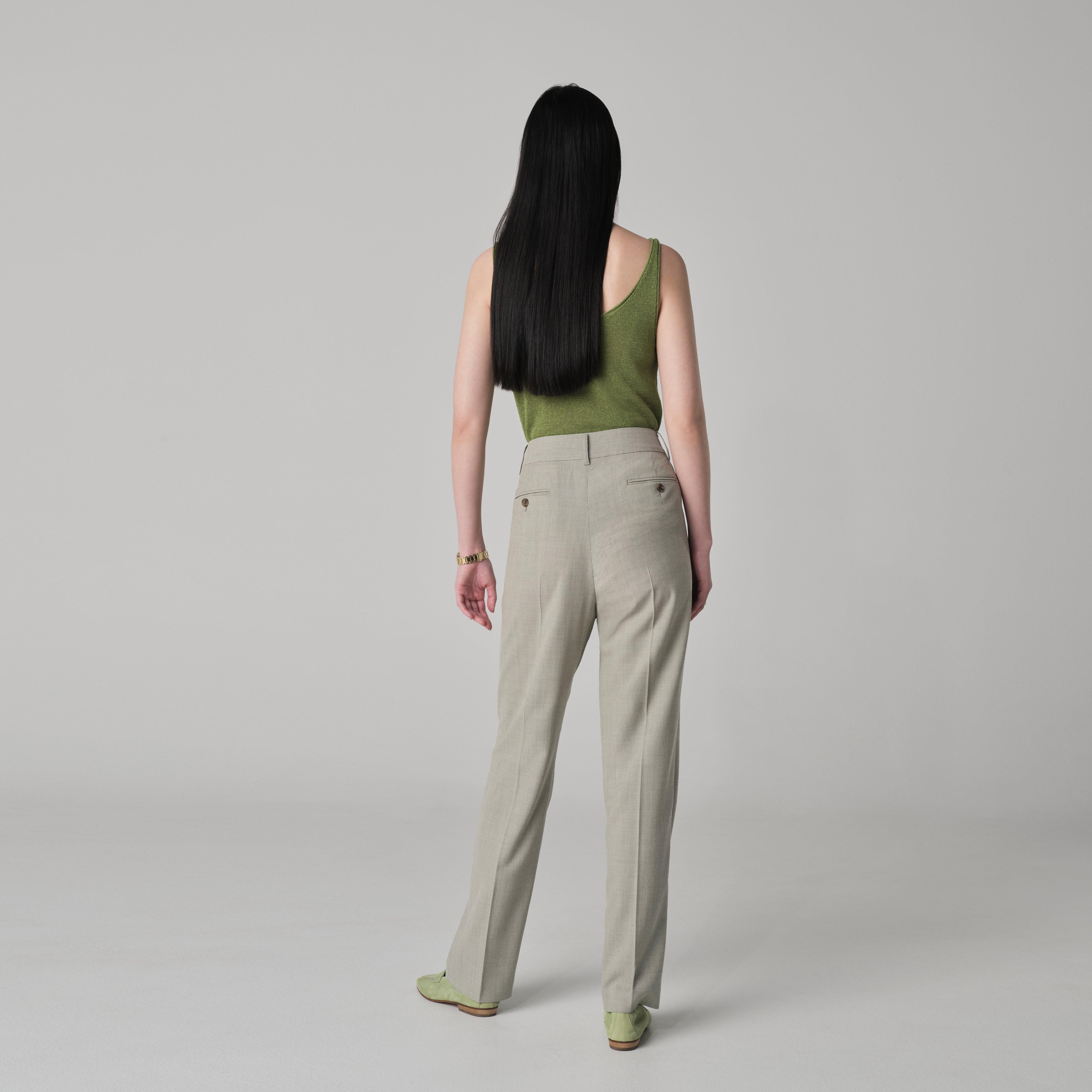 Product thumbnail 2 Green pants women - Quilton Solid Design from Seasonal Indochino Collection