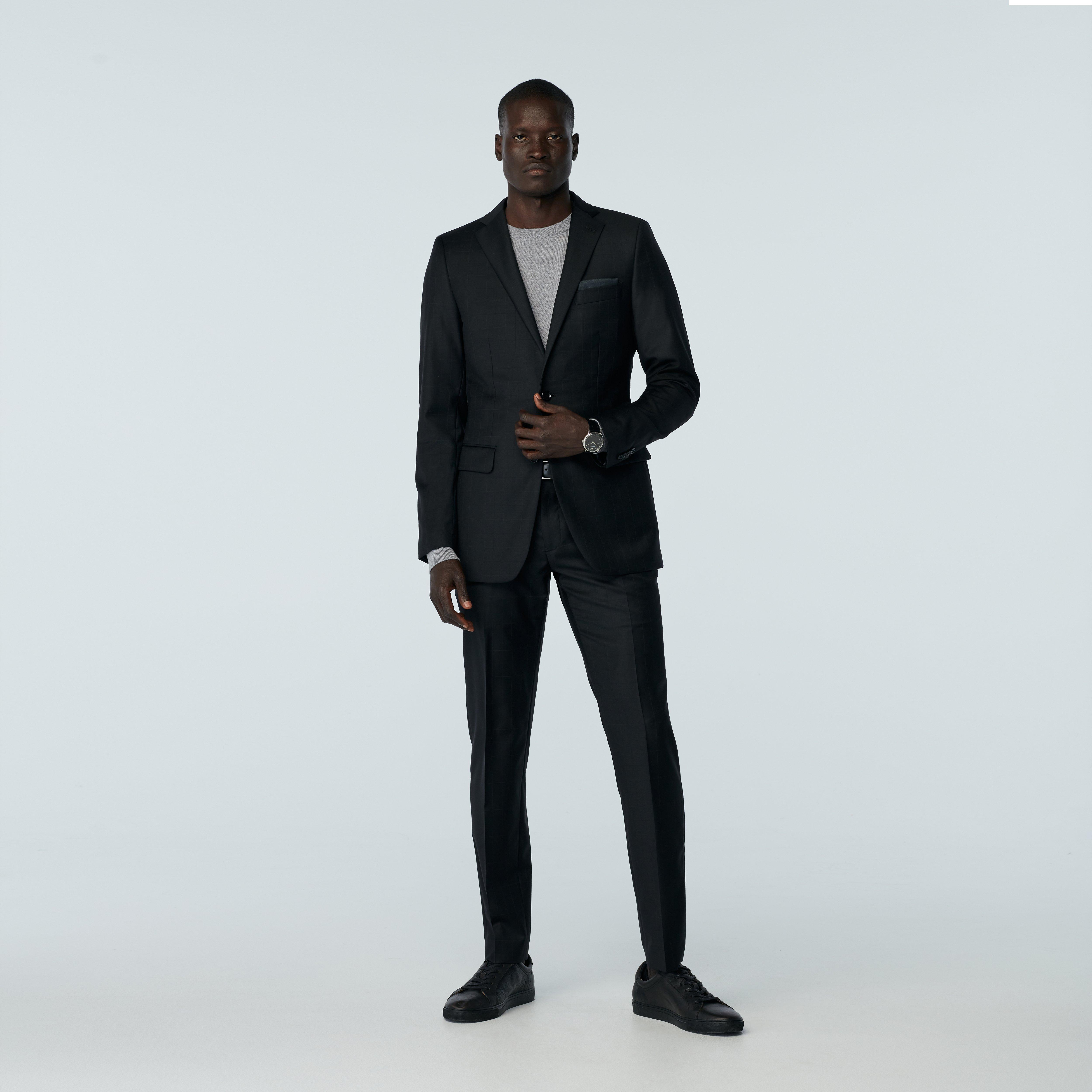 Black suit - Checked Design from Fall / Winter Indochino Collection