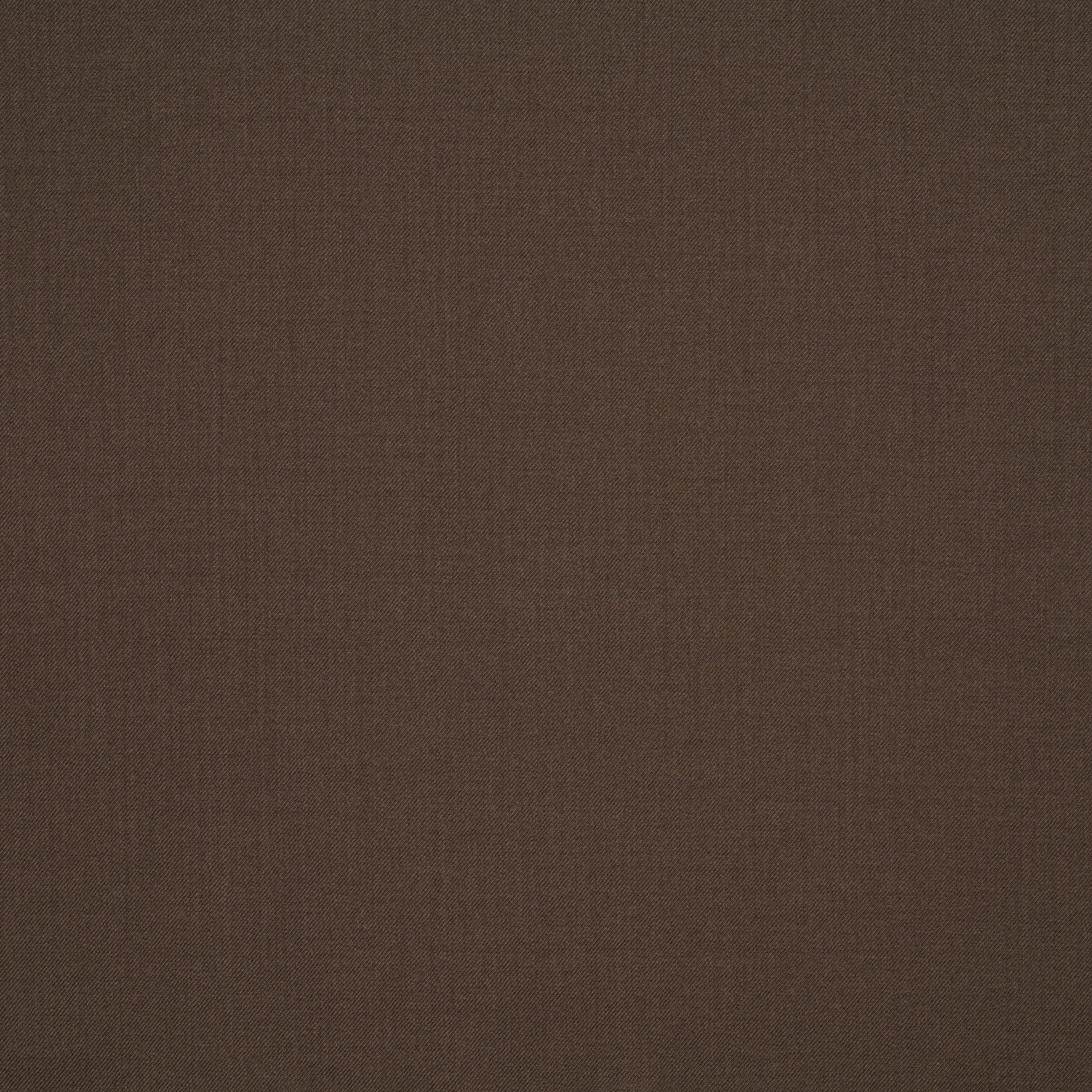 Men's Custom Suits - Hoxton Wool Silk Flannel Dark Brown Suit