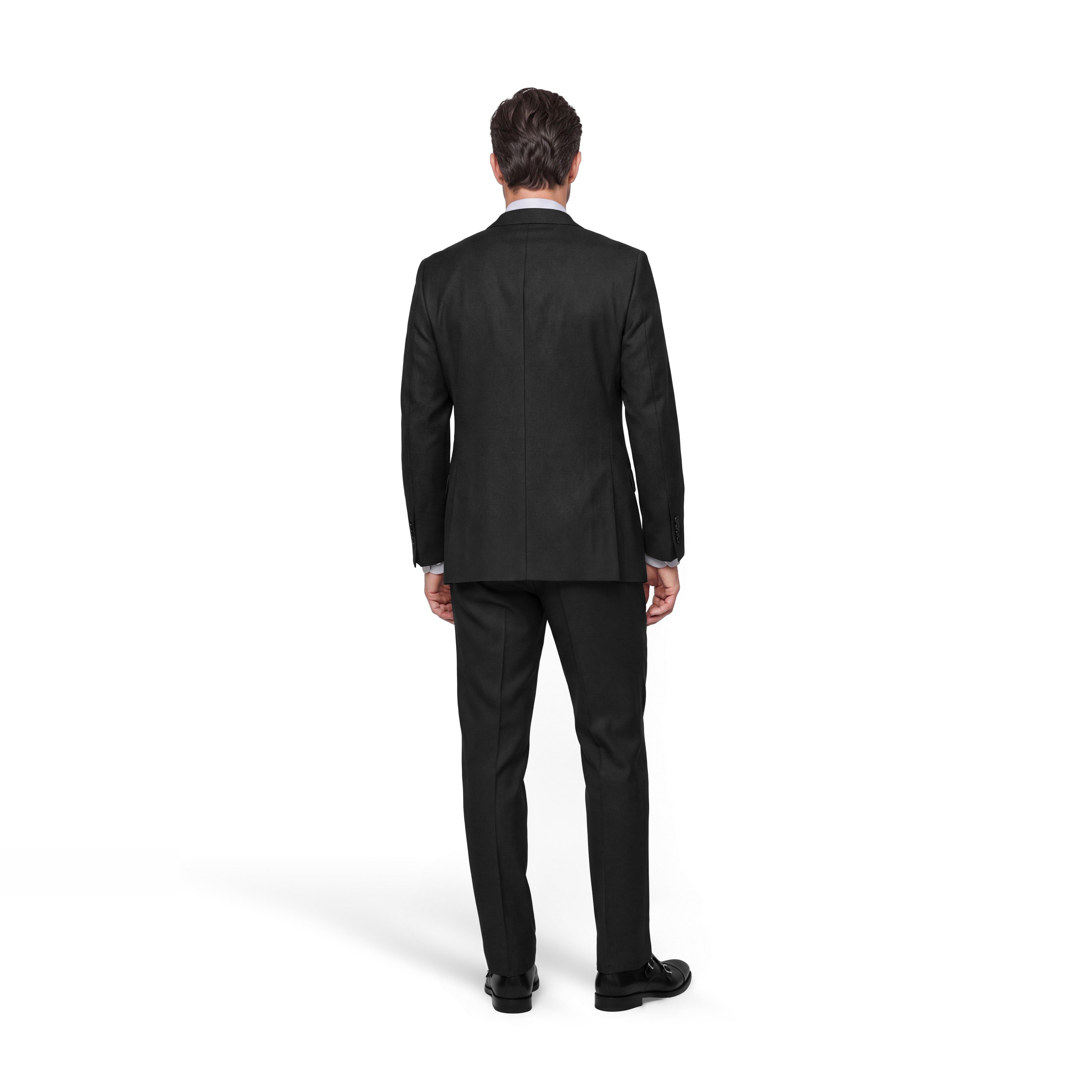 Product thumbnail 2 Black blazer - Monviso Solid Design from Italian Indochino Collection