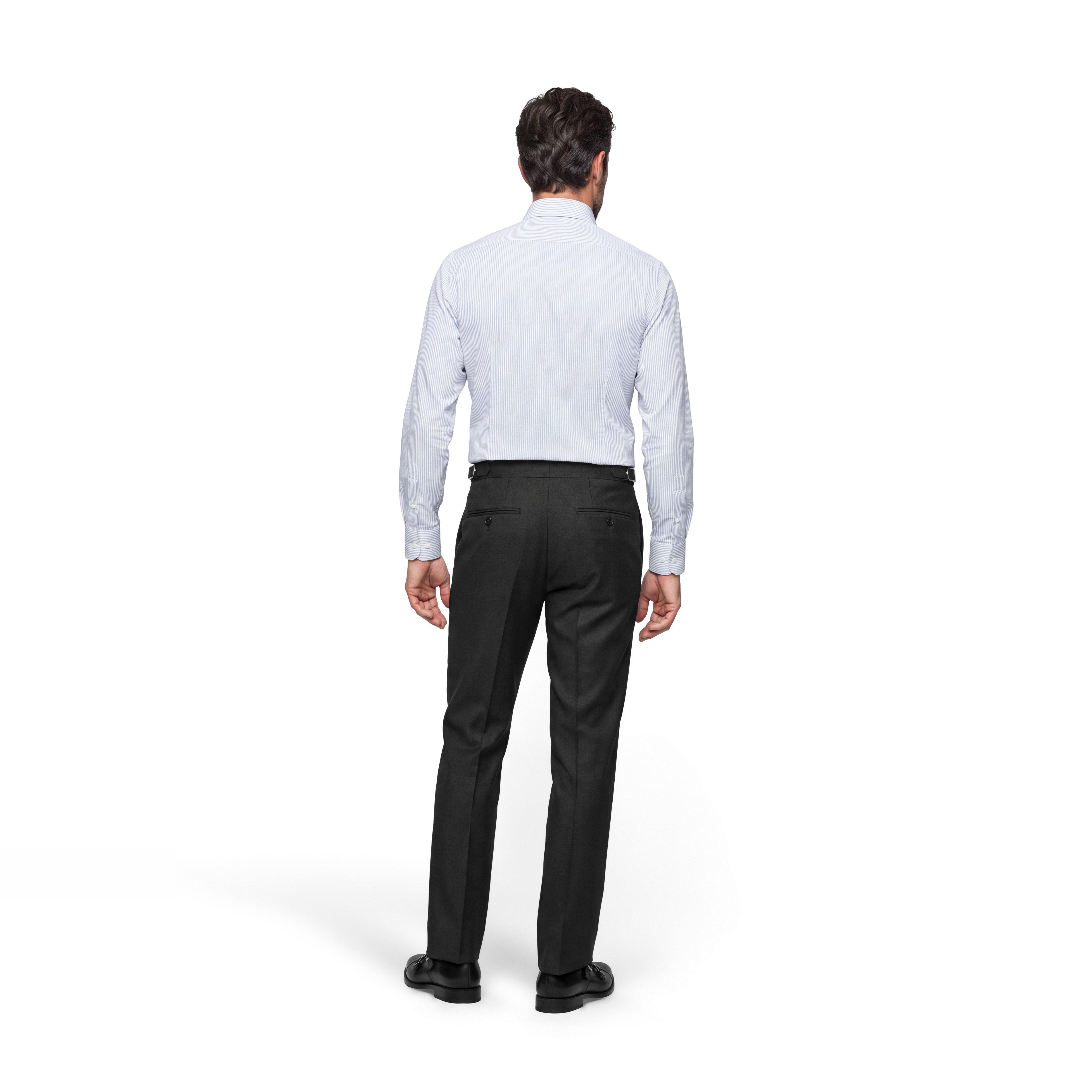 Product thumbnail 2 Black pants - Monviso Solid Design from Italian Indochino Collection