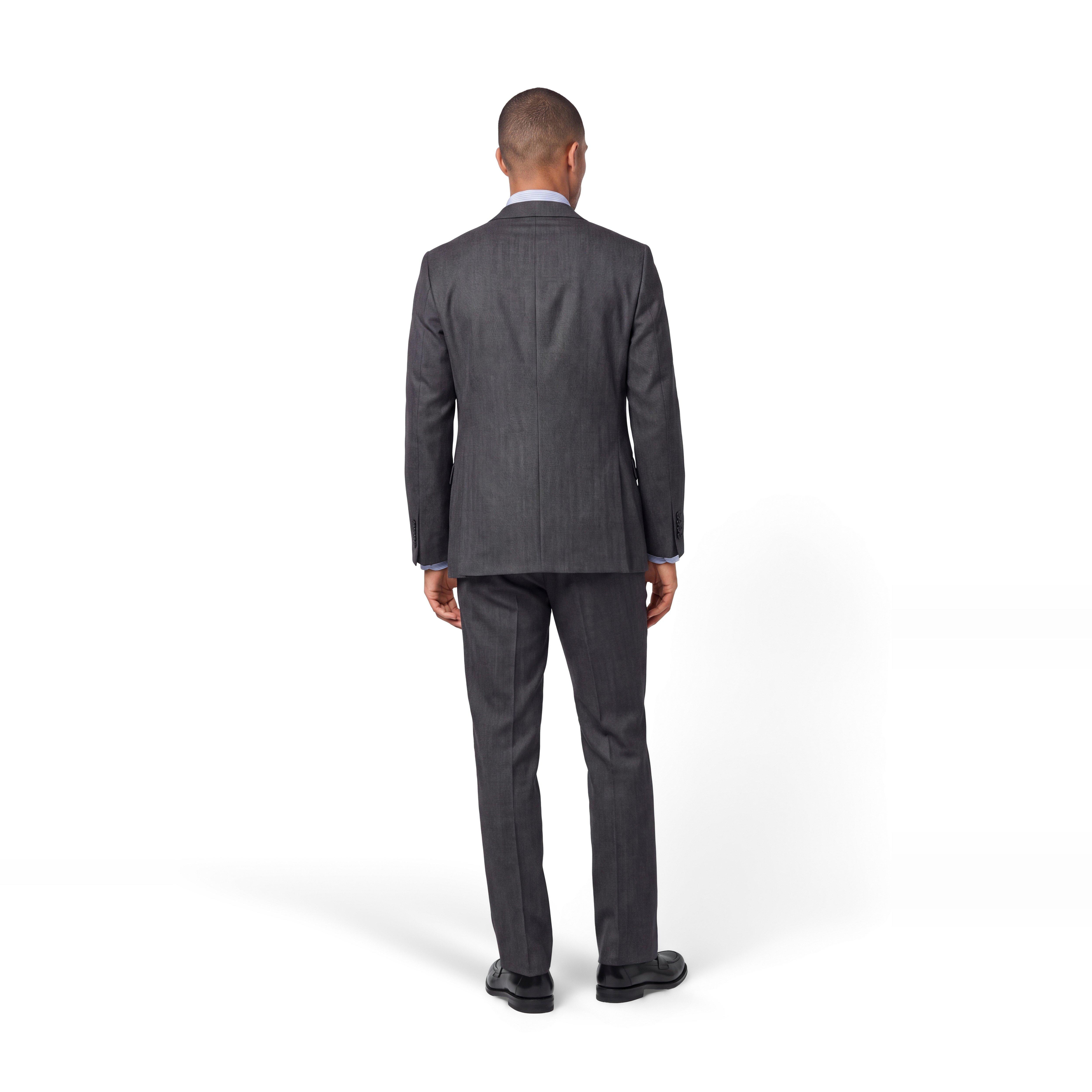 Product thumbnail 2 Gray suit - Monviso Solid Design from Italian Indochino Collection
