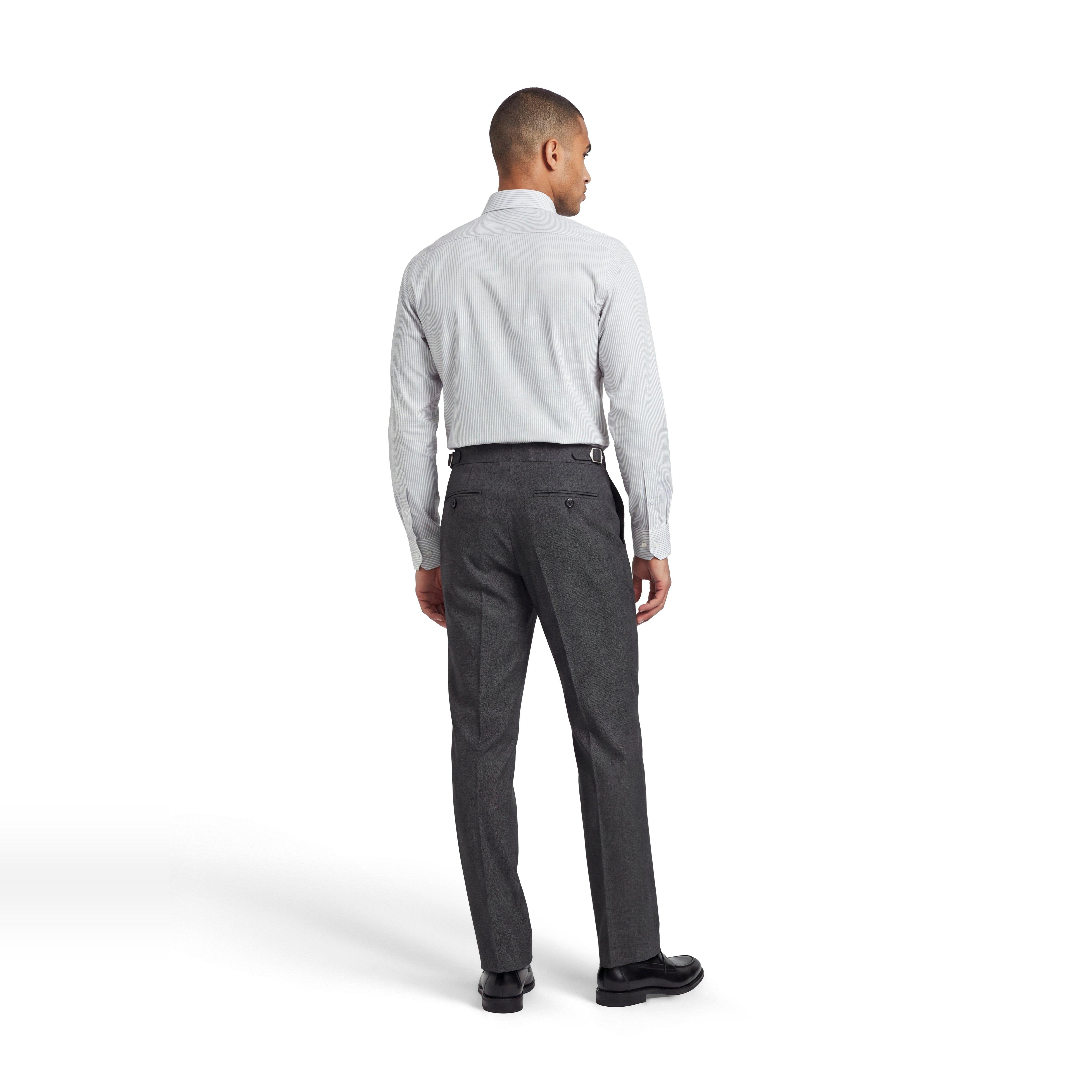 Product thumbnail 2 Gray pants - Monviso Solid Design from Italian Indochino Collection