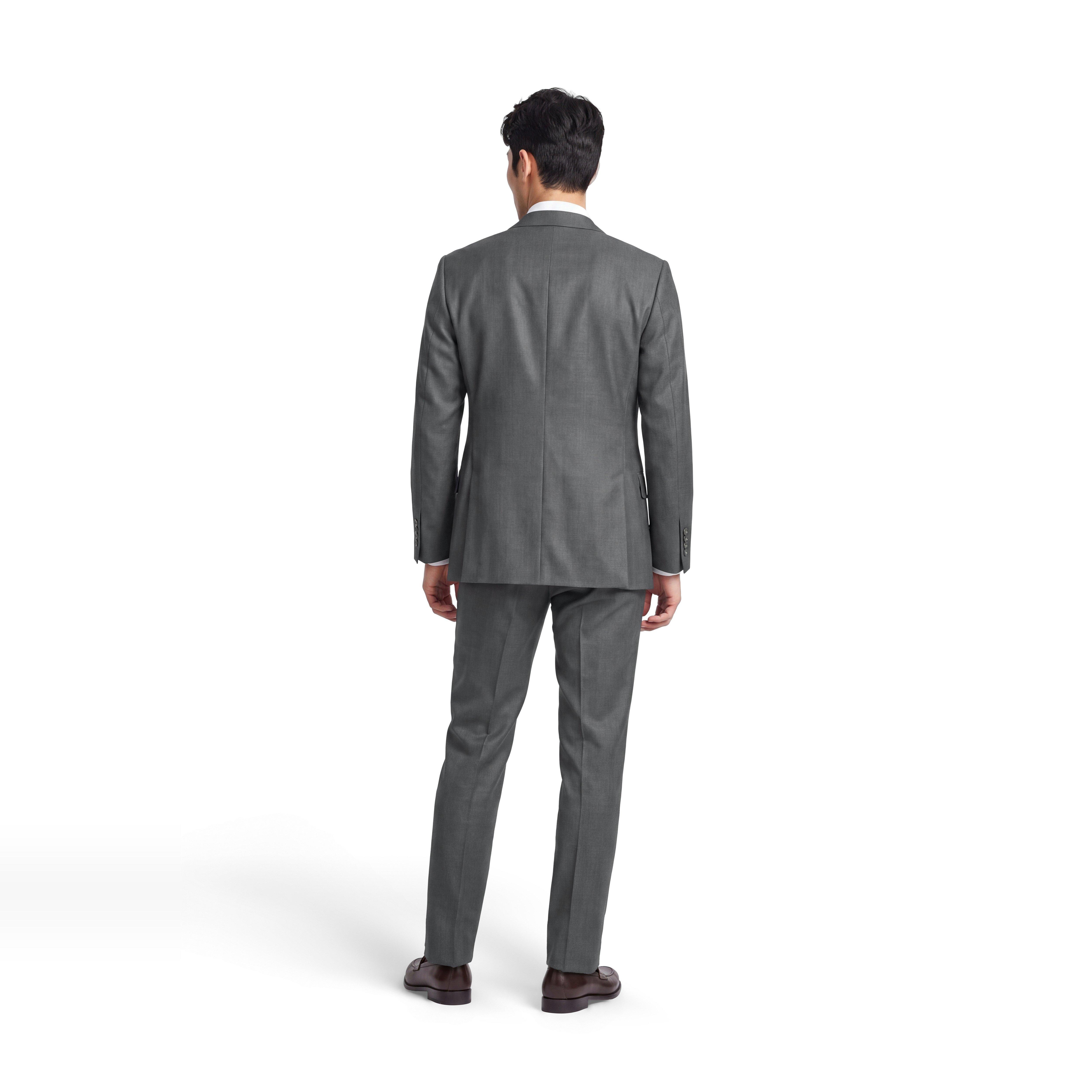 Product thumbnail 2 Gray blazer - Monviso Solid Design from Italian Indochino Collection