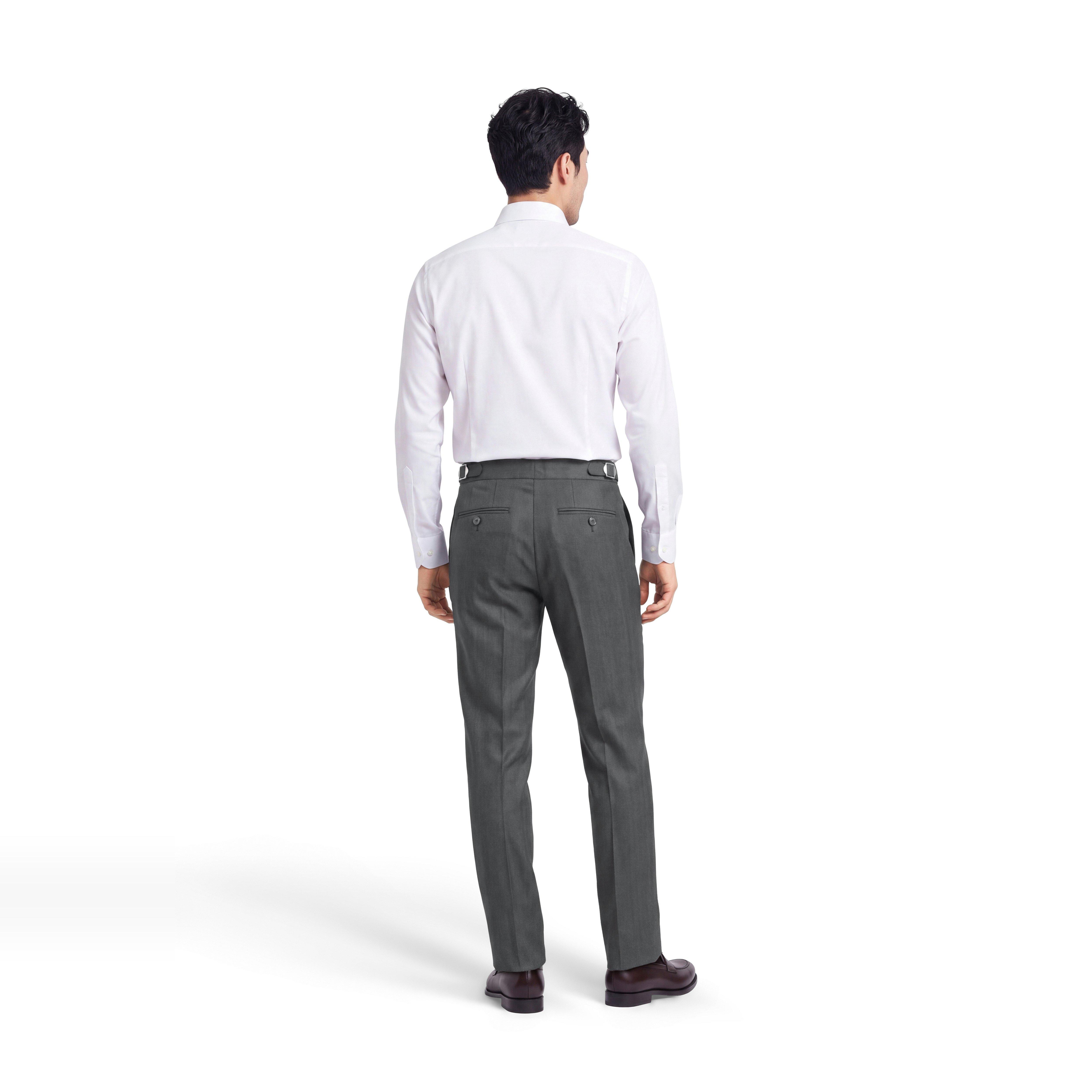 Product thumbnail 2 Gray pants - Monviso Solid Design from Italian Indochino Collection