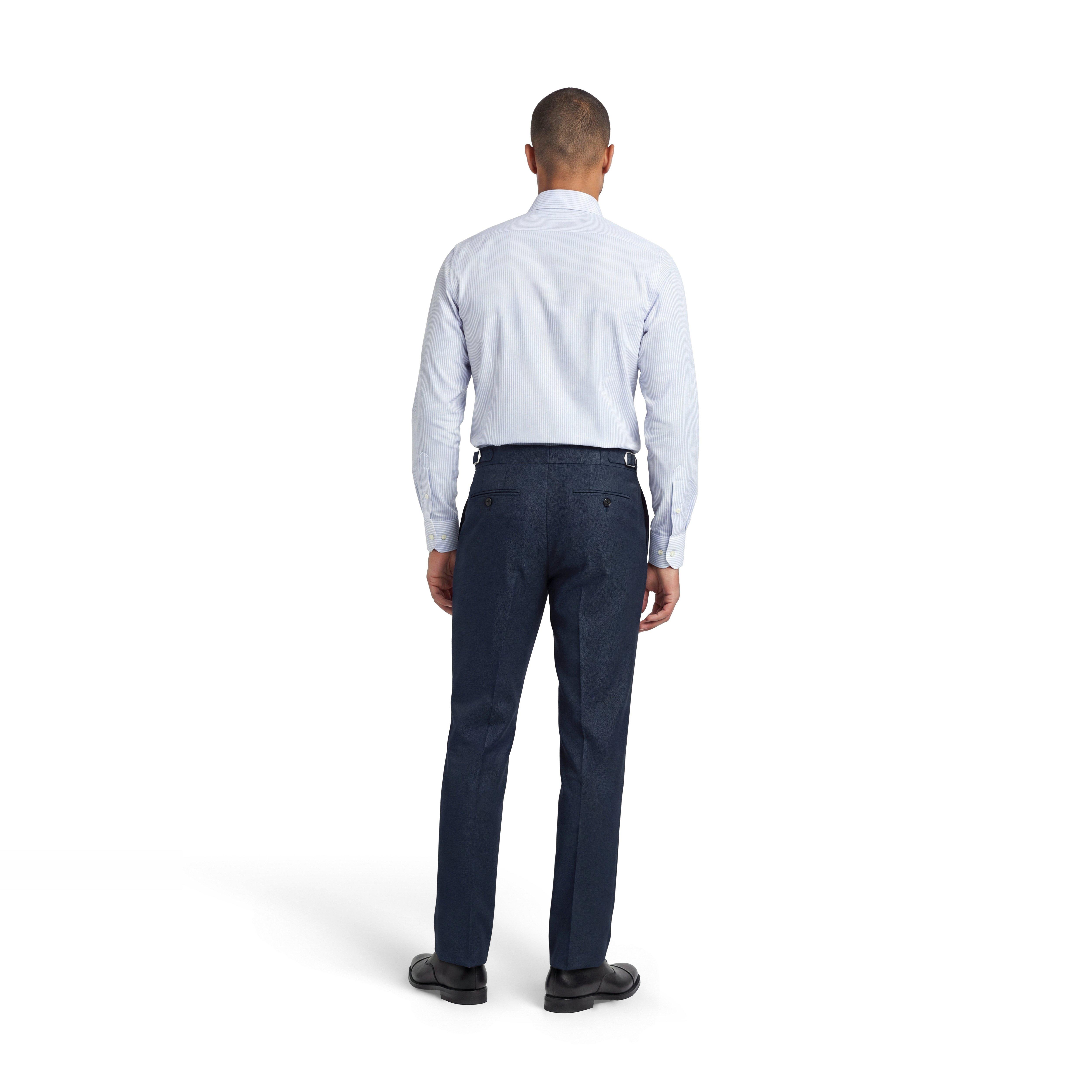 Product thumbnail 2 Navy pants - Monviso Solid Design from Italian Indochino Collection