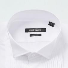 Product thumbnail 2 White shirt - Highgate Solid Design from Tuxedo Indochino Collection