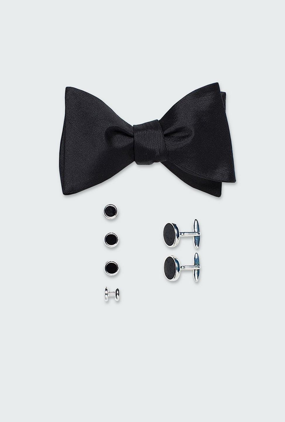 Black tie - Solid Design from Premium Indochino Collection