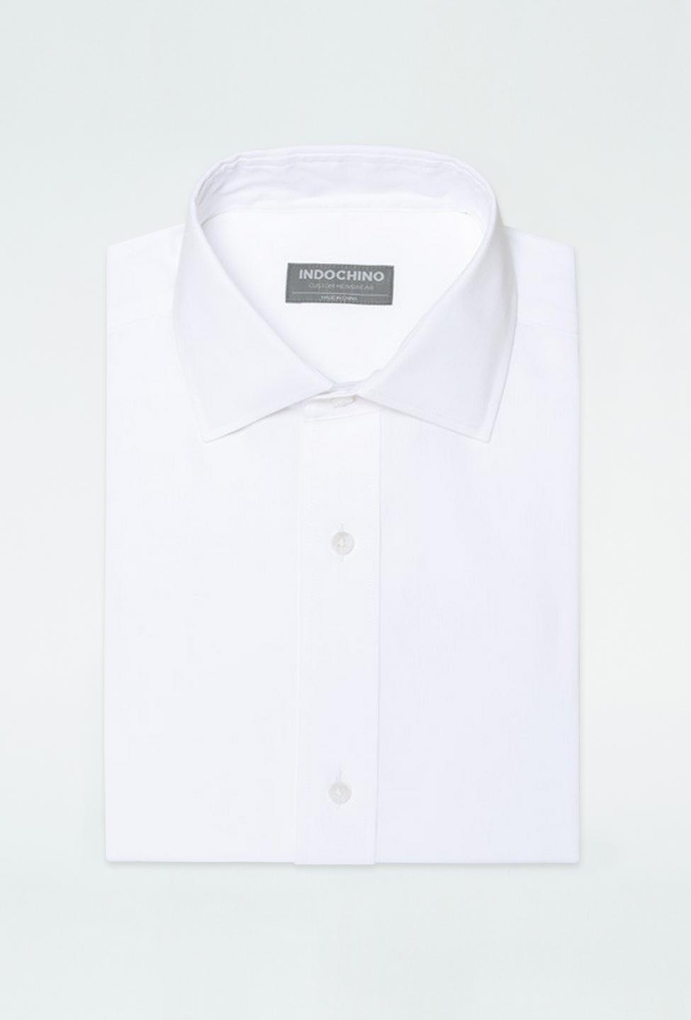 White shirt - Helmsley Solid Design from Premium Indochino Collection