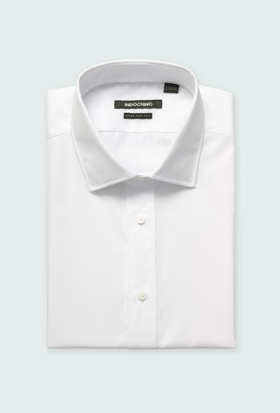 White shirt - Helston Solid Design from Premium Indochino Collection
