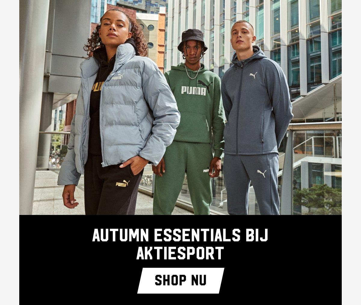 Autumn Essentials bij Aktiesport