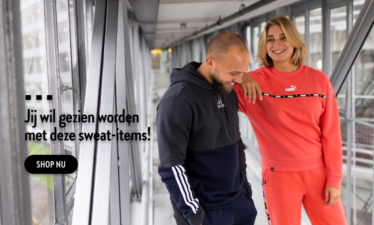 Jij wil gezien worden met deze sweat-items!