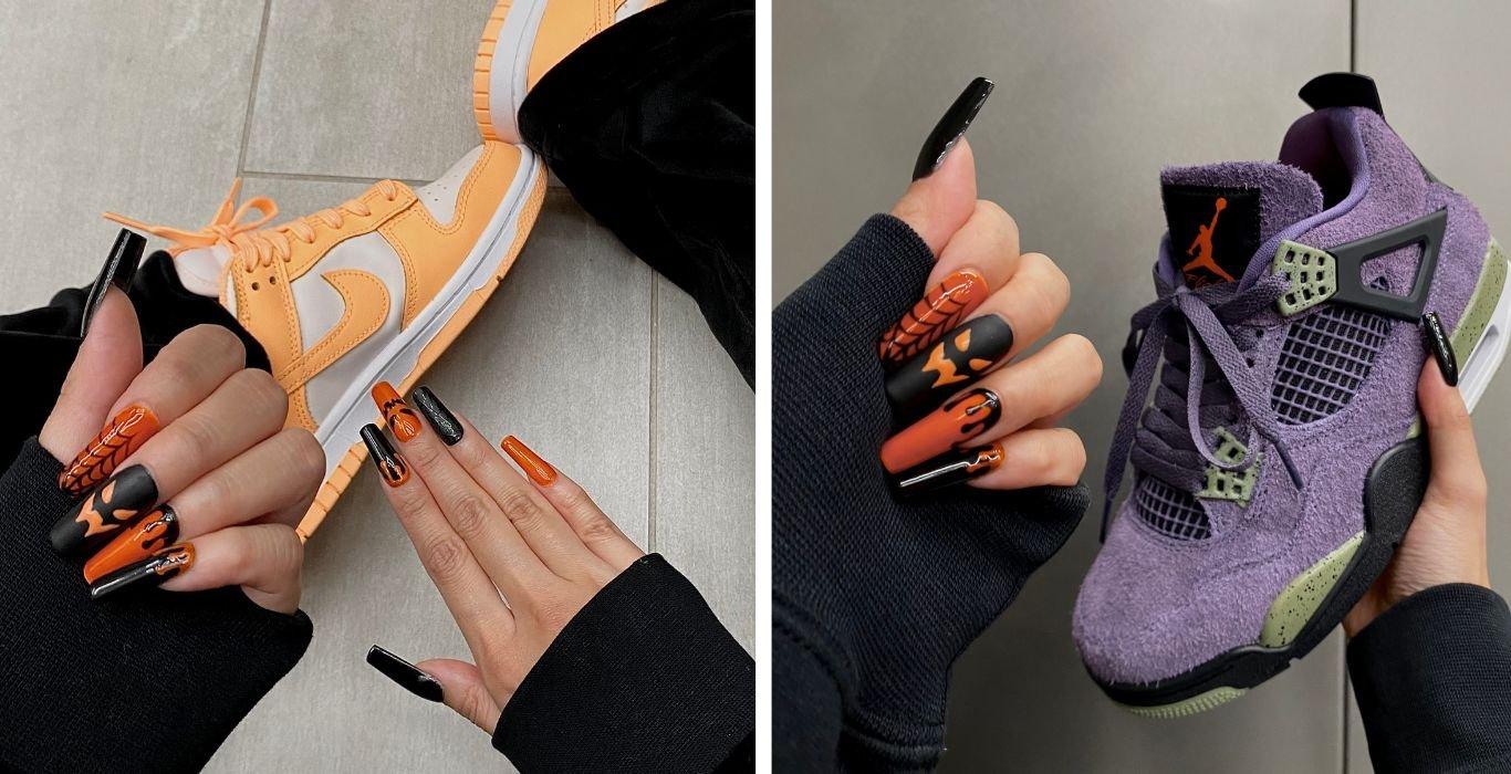 Halloween inspirierte Sneakers