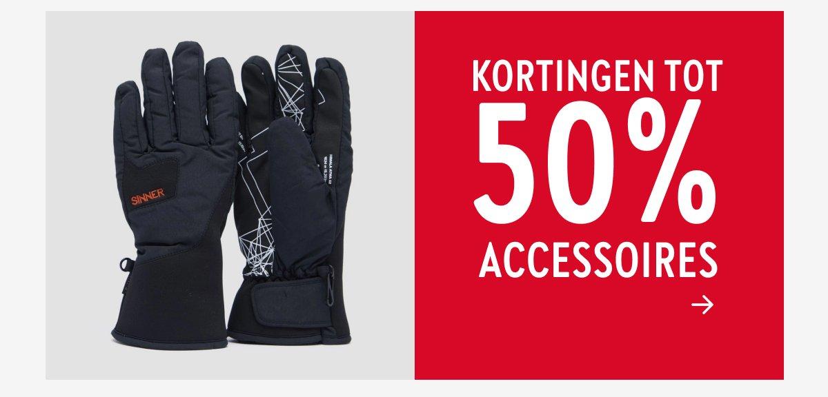 Accessoires - kortingen tot 50%