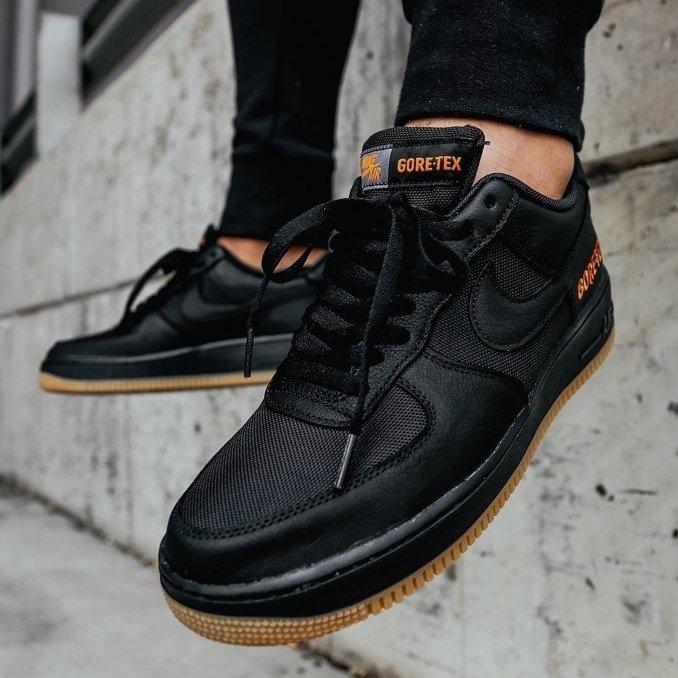 Air force 1 outlet preto marrom