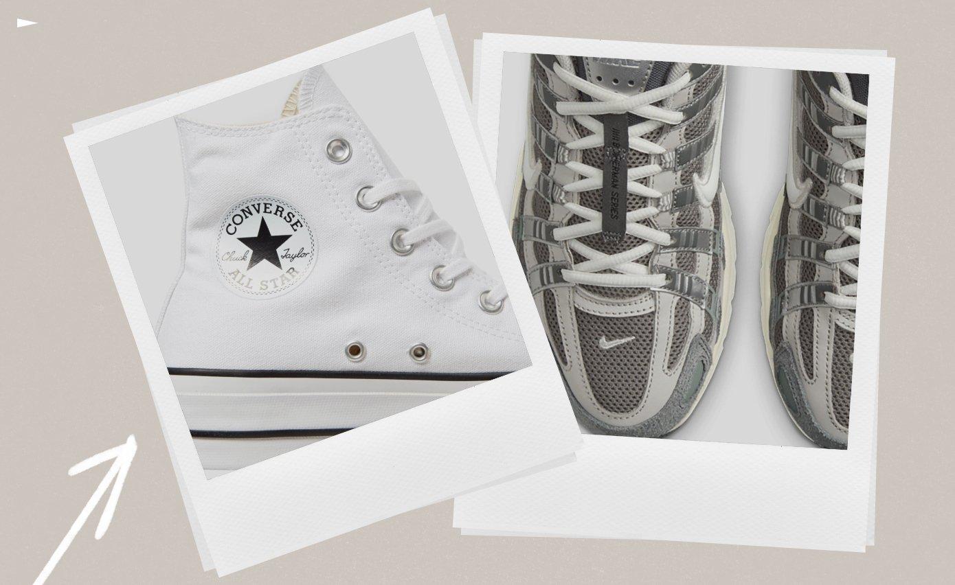 Converse Chuck Taylor e adidas Superstar