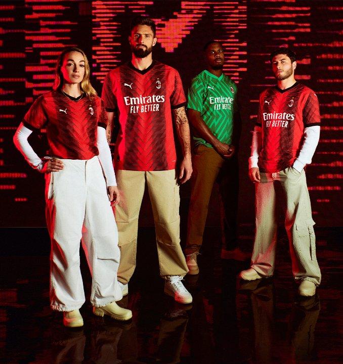 Equipamento 2023 do AC MILAN