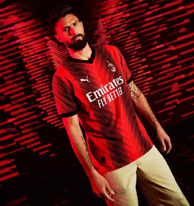 Camisola do AC MILAN 2023