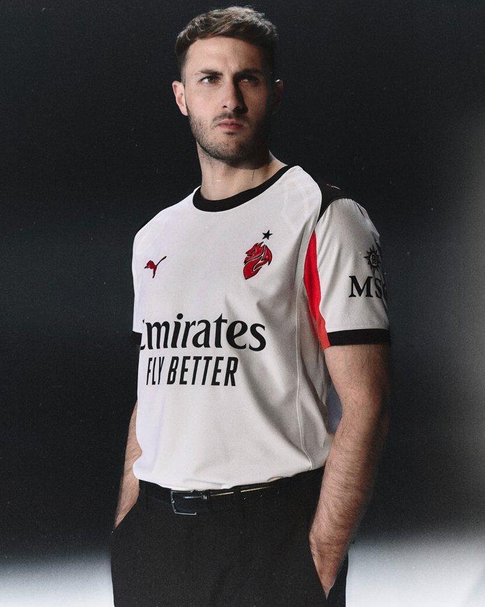 Segunda camiseta AC Milan 2025-26
