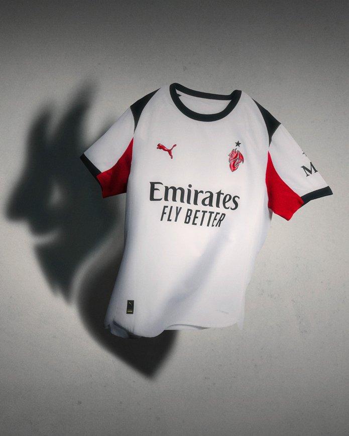 Segunda camiseta AC Milan 2025-26