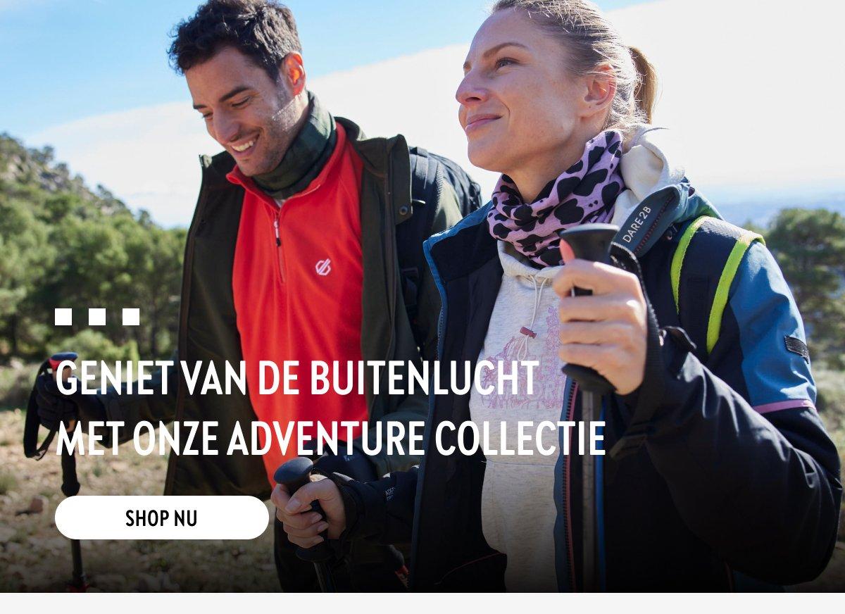 Geniet van de buitenlucht met onze adventure collectie
