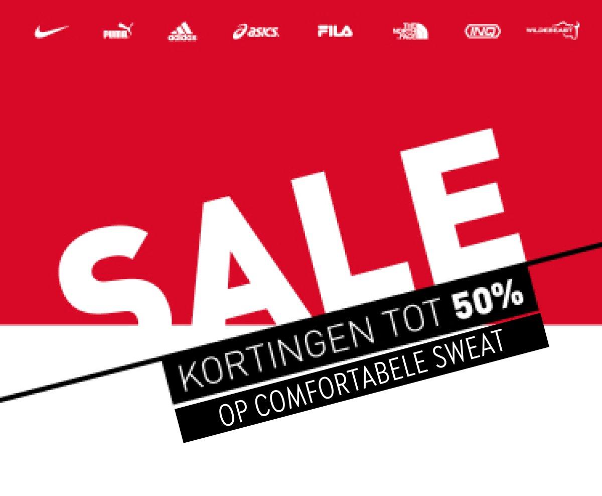 Sale,op comfortabele sweat