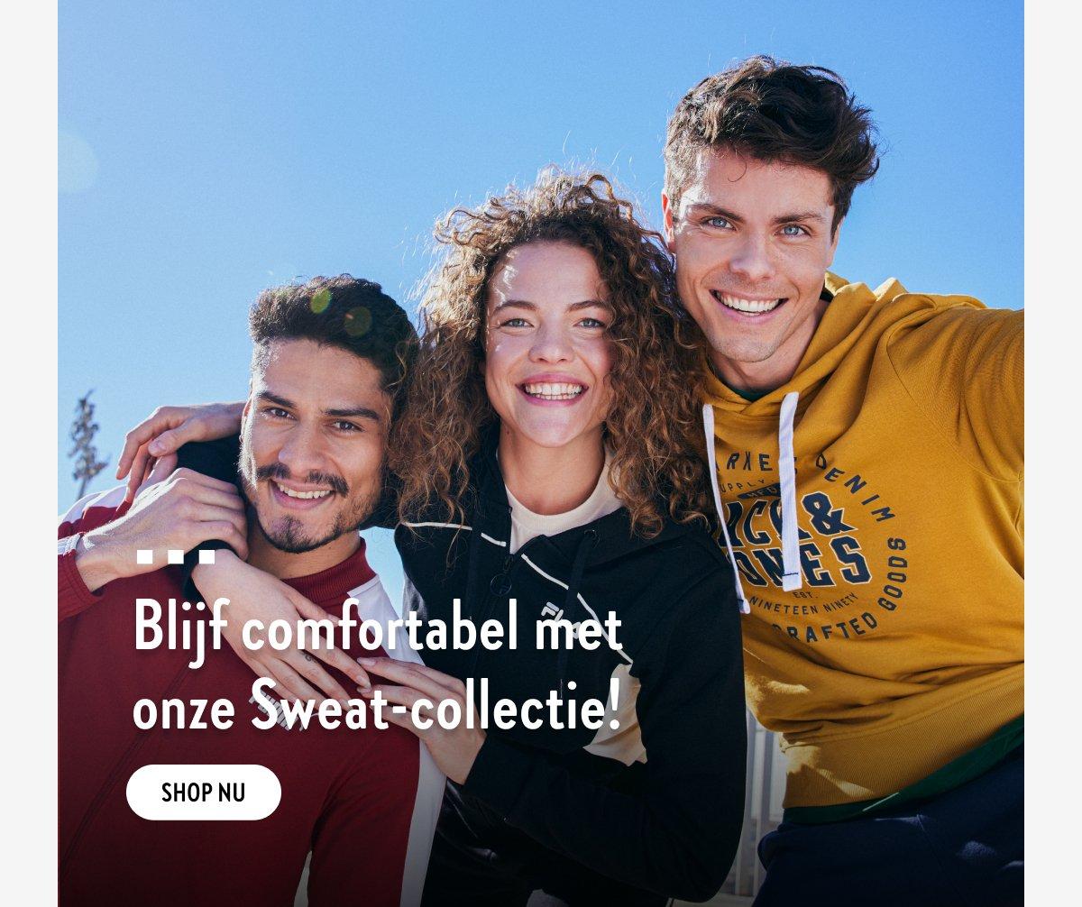 Blijf comfortabel met onze Sweat-collectie!