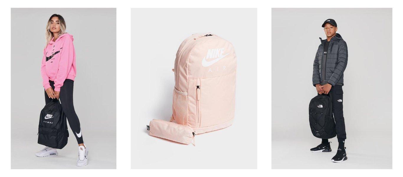 mochilas nike pretas e rosa