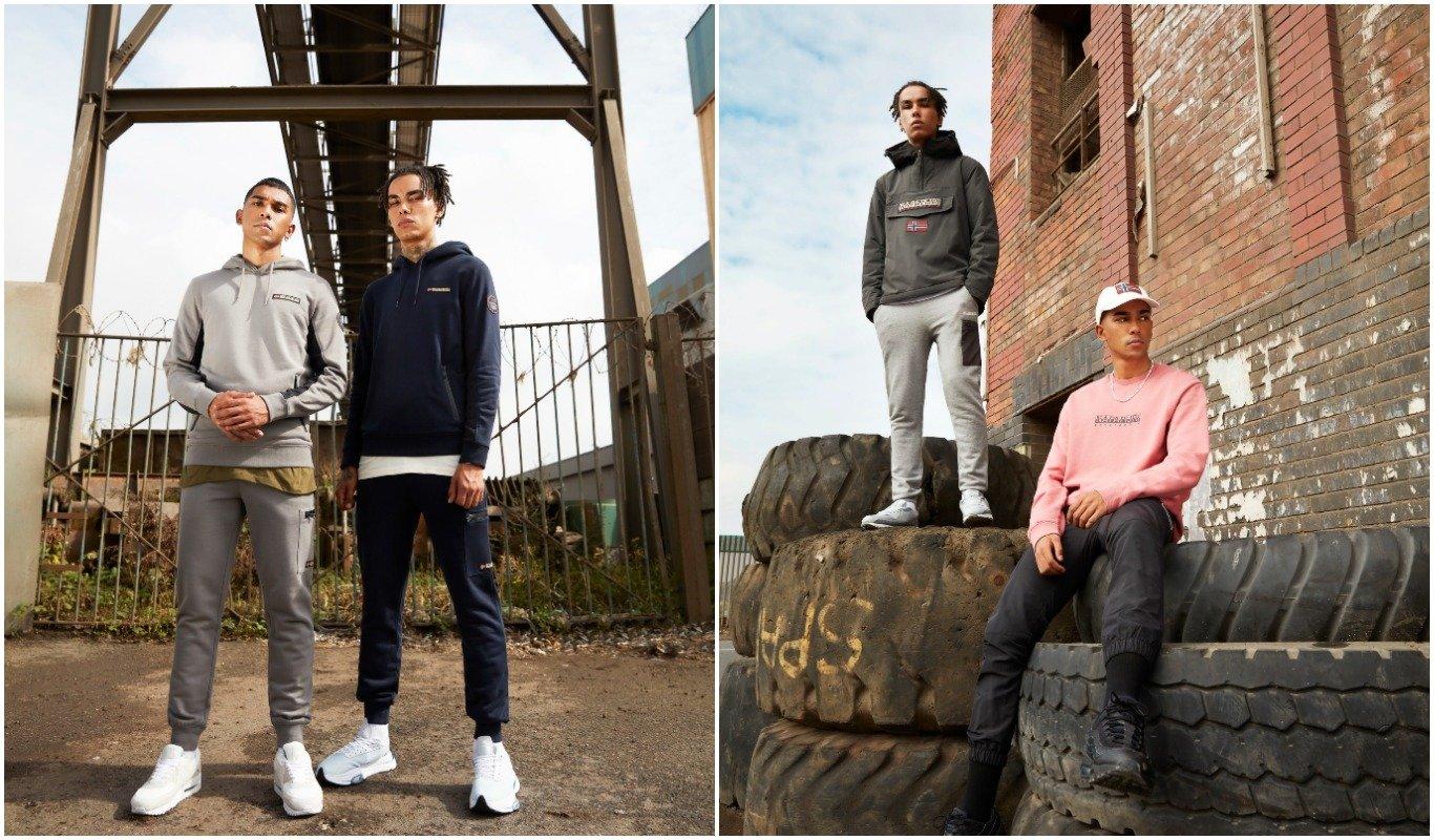 Streetwear prémium Napapijri para hombre